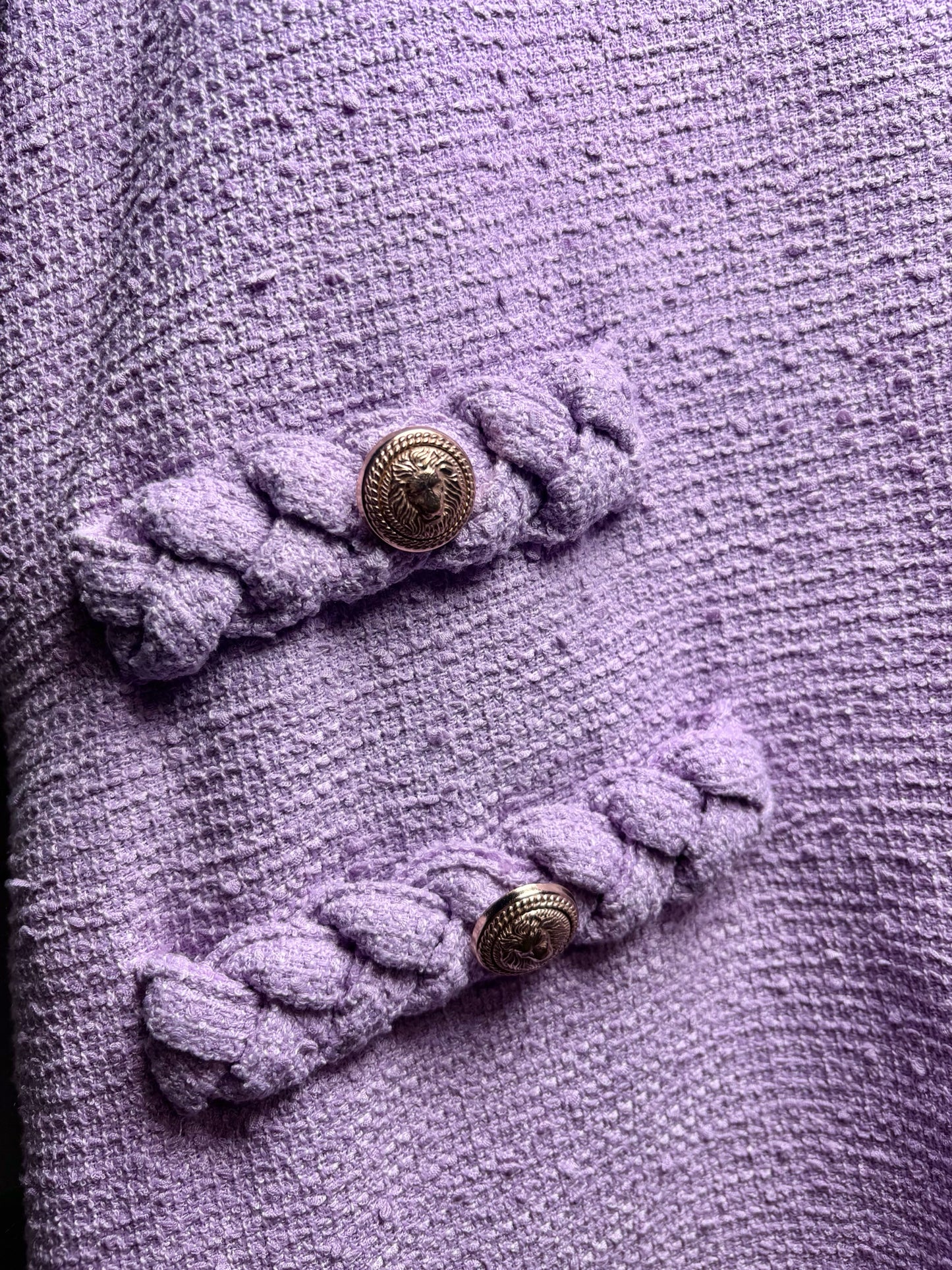 Women Size XXL Tuckernuck Jackie Tweed Lilac Pre-owned Dress