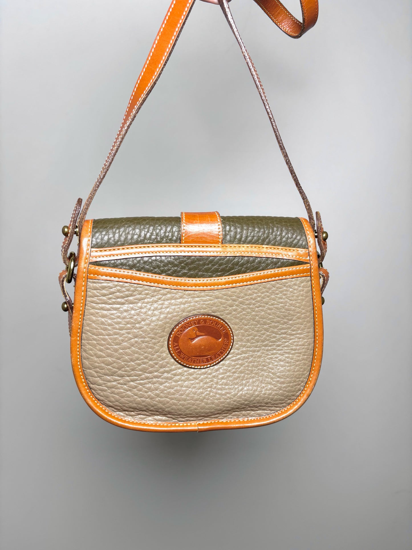 Leather Dooney & Bourke Leather Pre-owned Black, brown, gray Small Purse