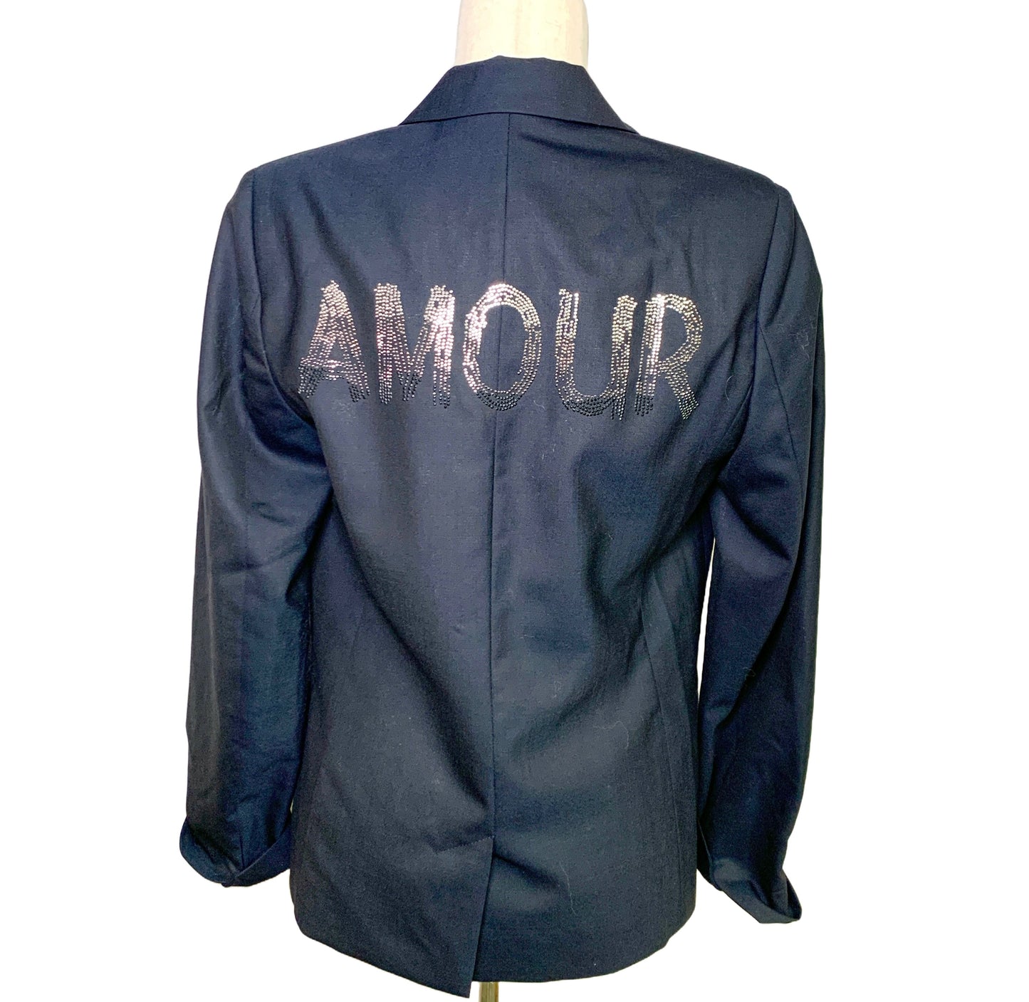 Women Size 38 Zadig & Voltaire Black Solid Blazer AMOUR