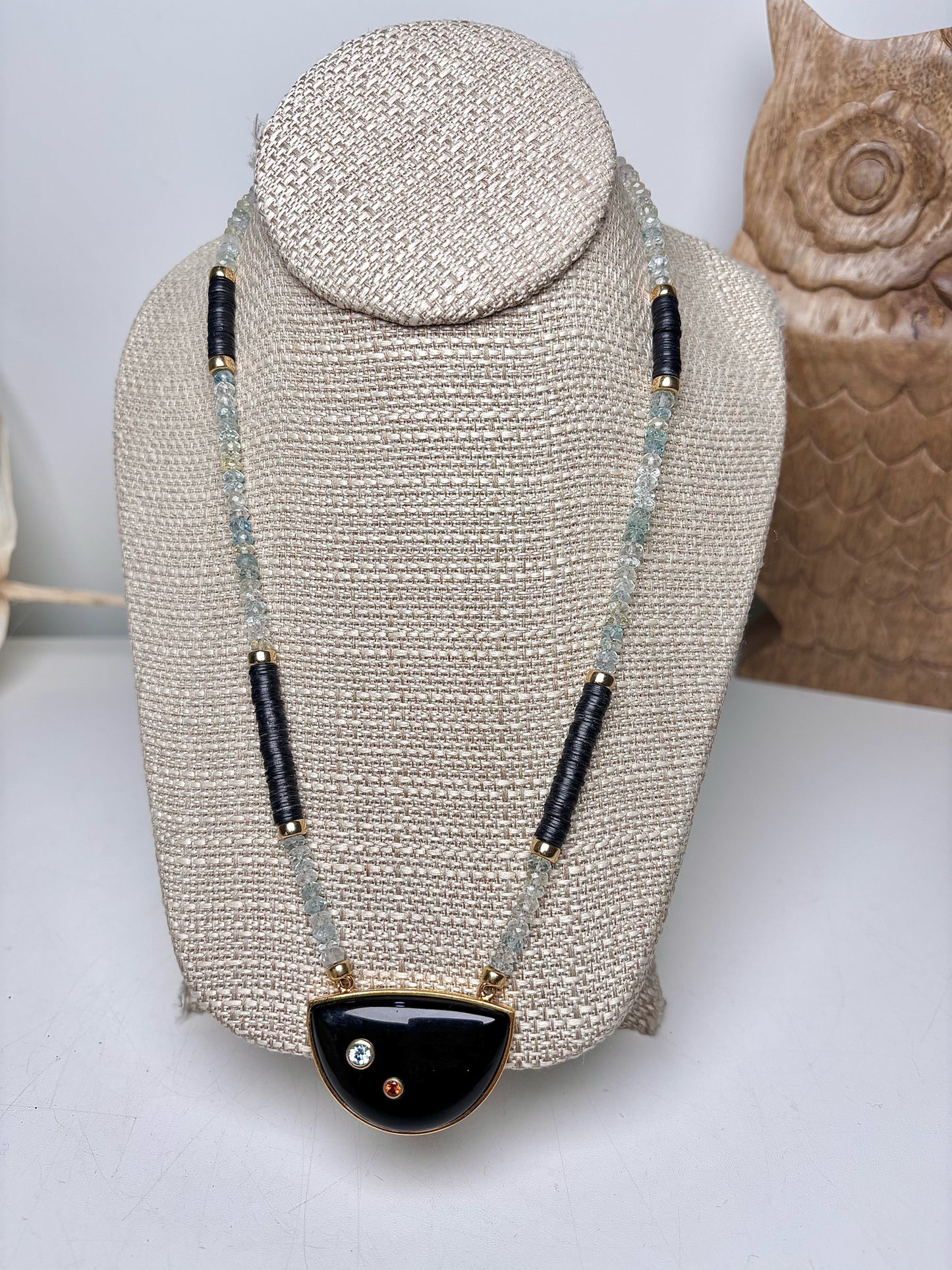 Lizzie Fortunato Multi-stone Salita 18K Gold Plated Necklace