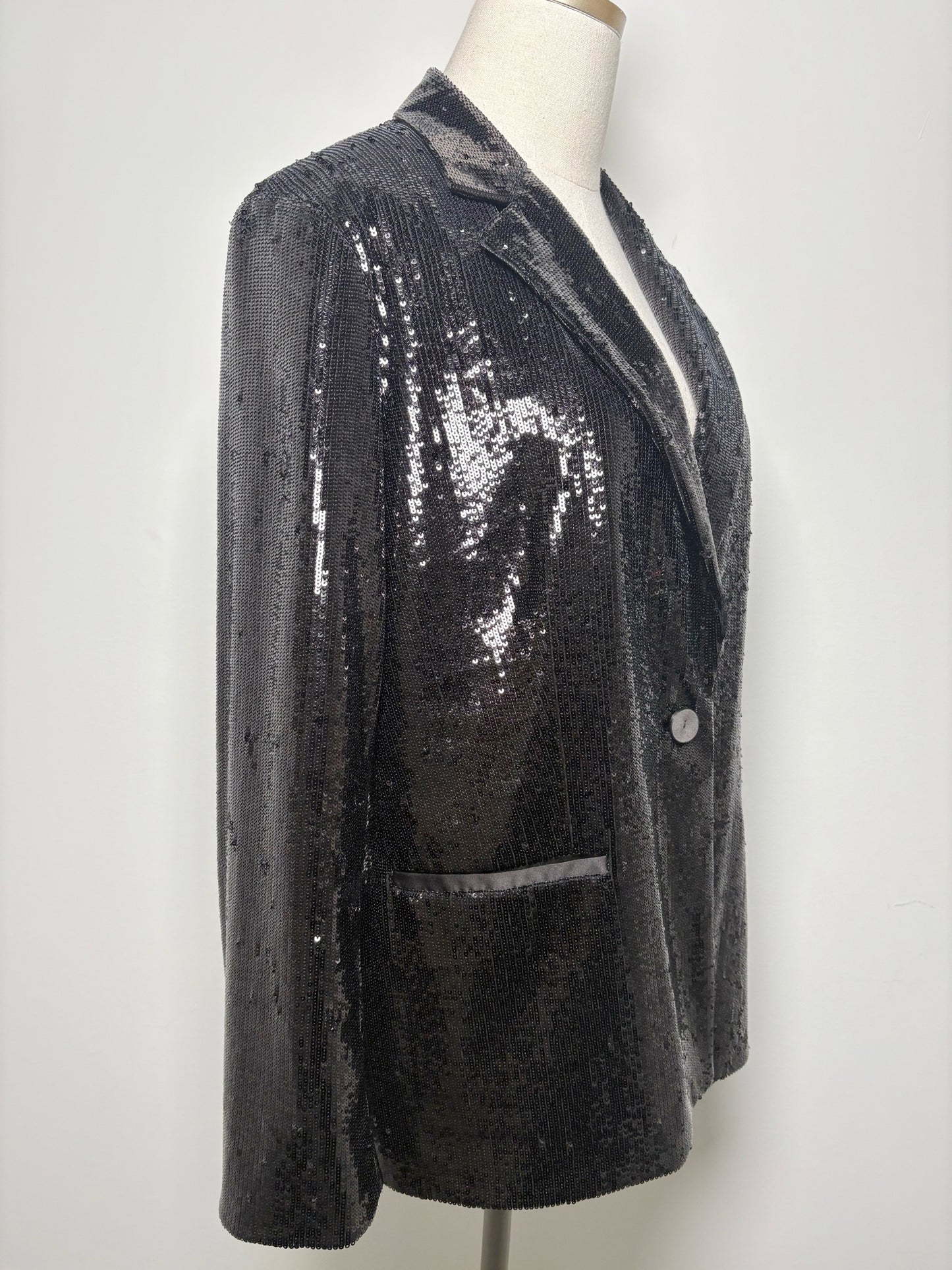 Women Size 14 Lafayette 148 Black Pre-owned Blazer