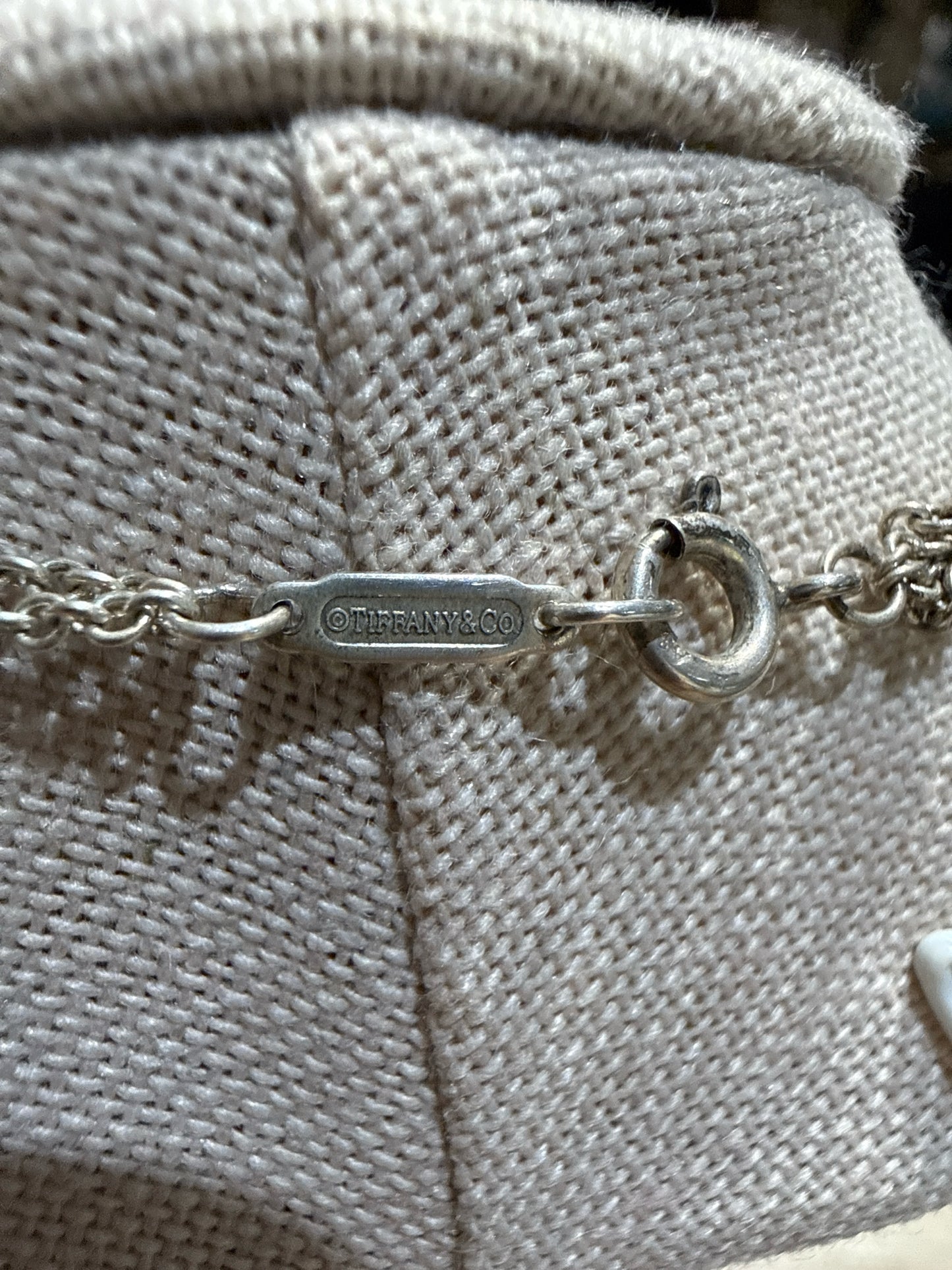 "Tiffany Infinity" Sterling Silver Tiffany & Co. Necklace