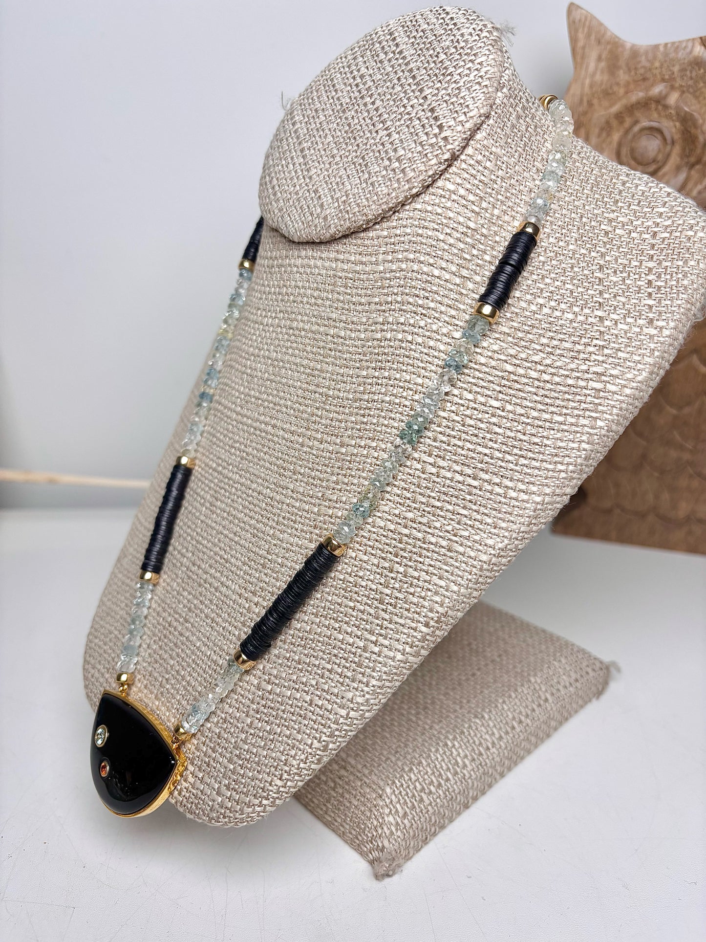 Lizzie Fortunato Multi-stone Salita 18K Gold Plated Necklace