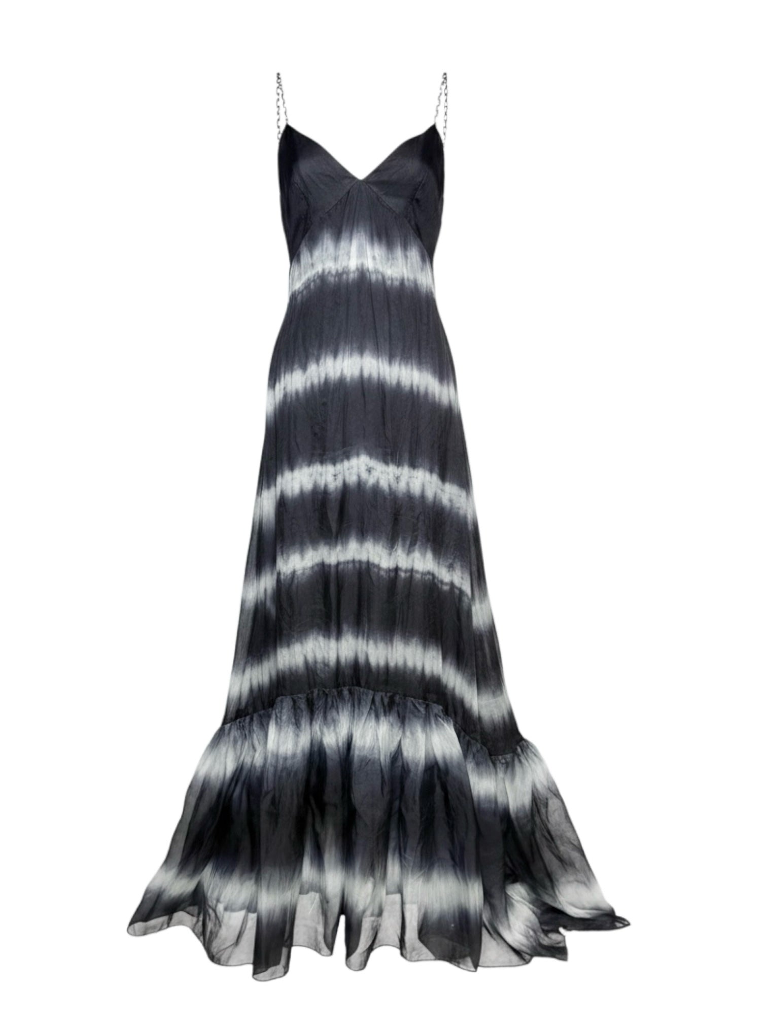 blue dress for baby girl Full Size Pocketed Tie-Dye Short Sleeve Dress Dark Gray / L