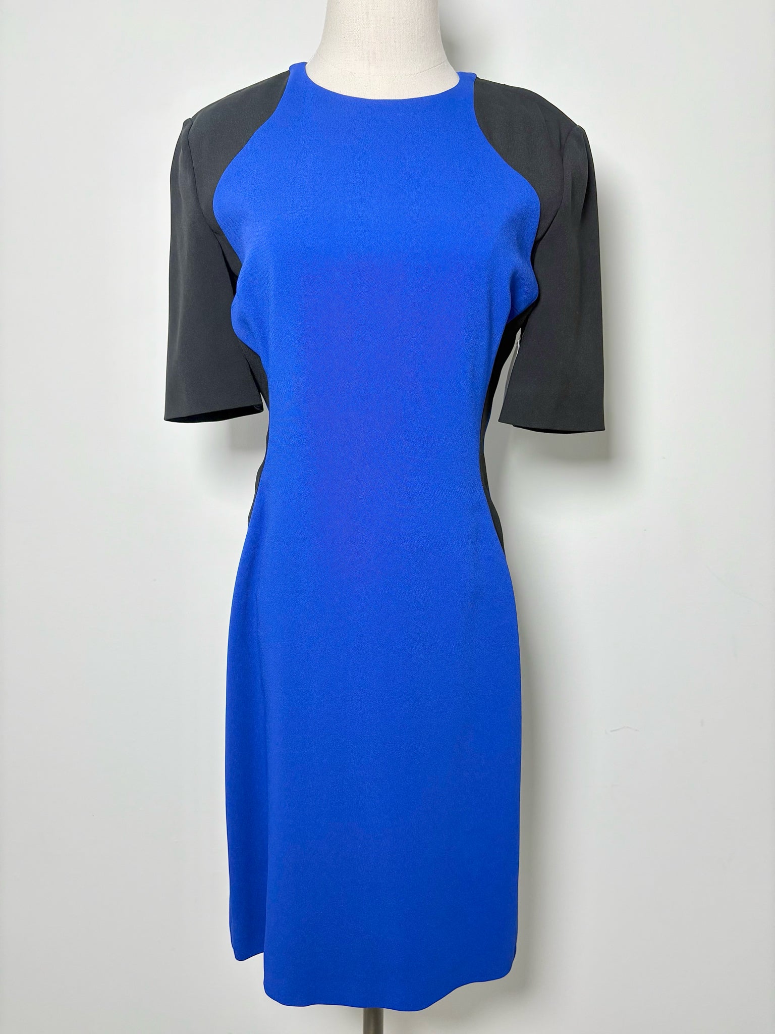 dress stella mccartney Women Size 44 Stella McCartney Blue Colorblock Dress – VIDA STYLE SHOP