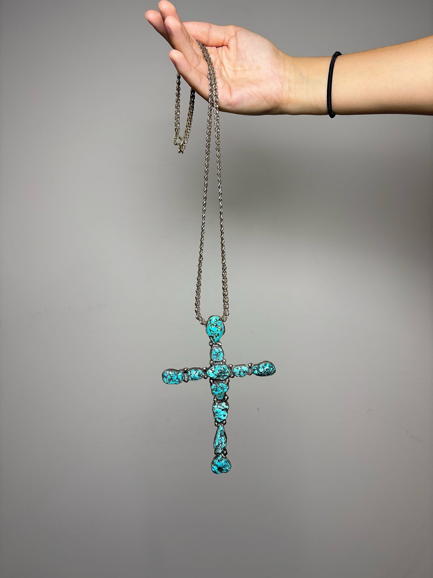 Sterling Silver Mariam Haskell Turquoise Necklace