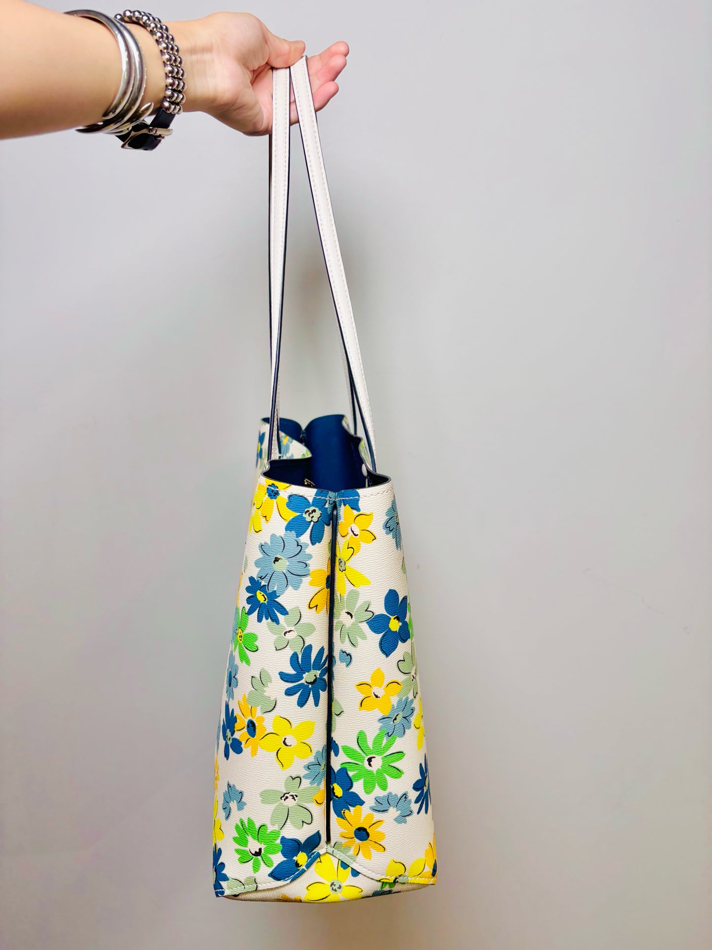 Kate Spade New York Floral PVC Tote Floral Medley Spencer Bag