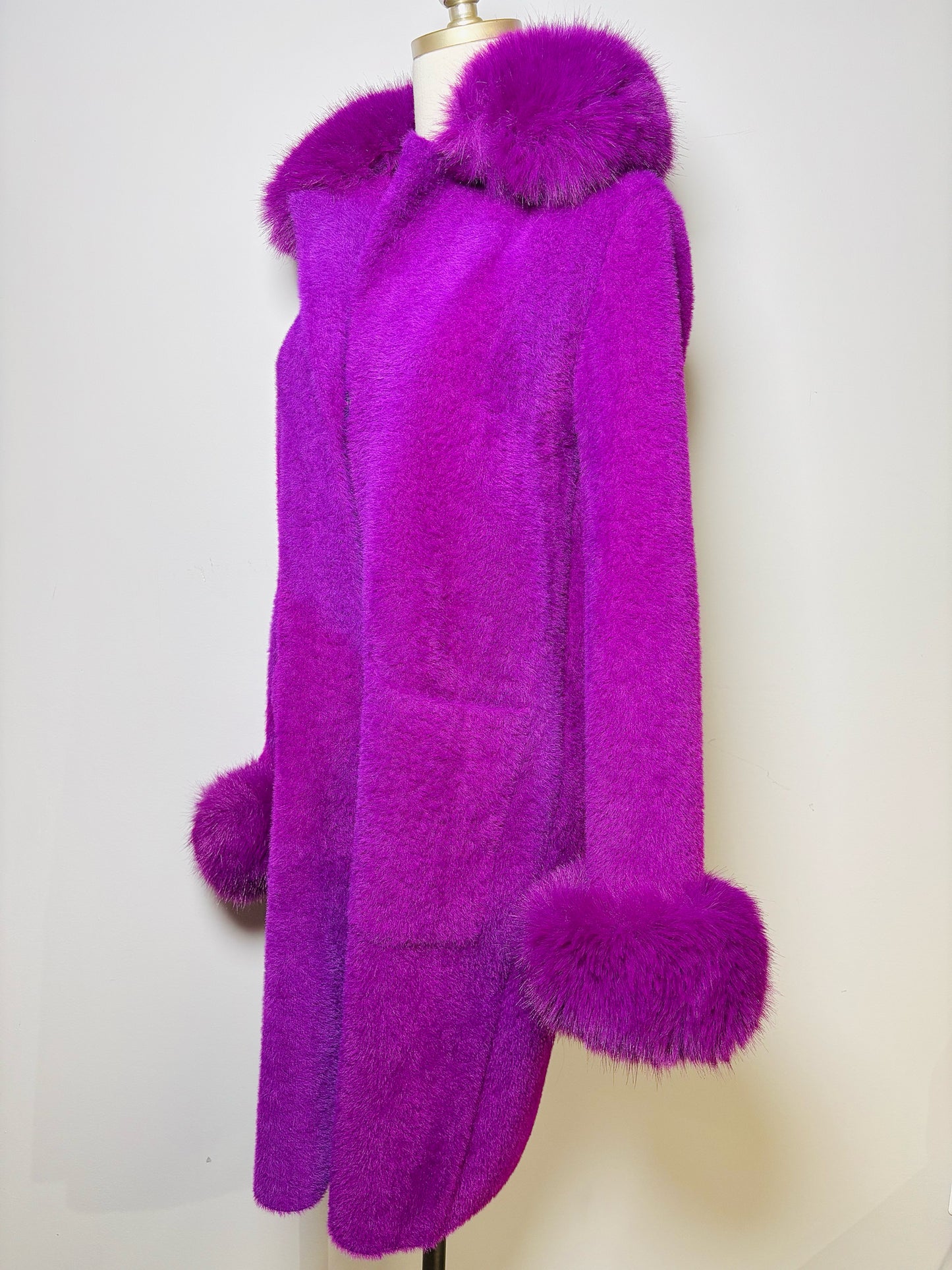 Women Size S/P Joseph Ribkoff Purple Solid Cardigan NWT Sweater