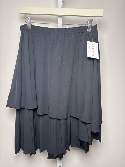 Women Size XS Babette Black Solid Skirt