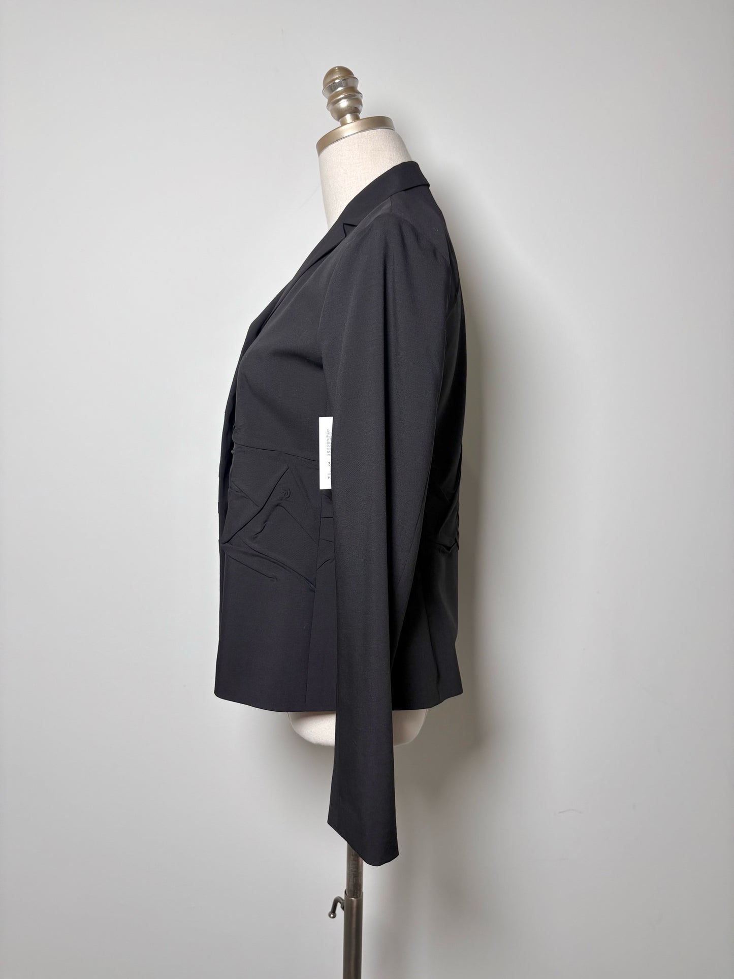 Women Size 36 (4) Jil Sander Black Solid Blazer