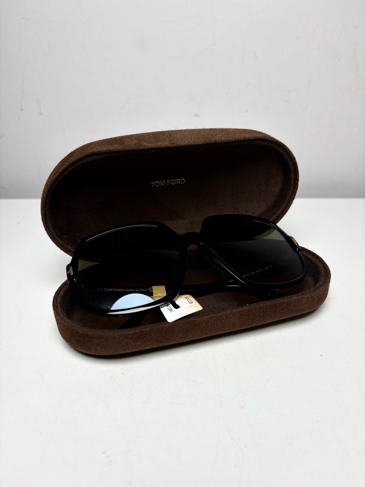 Tom Ford Women's NWT, Pre-owned Black Acetate Sunglasses