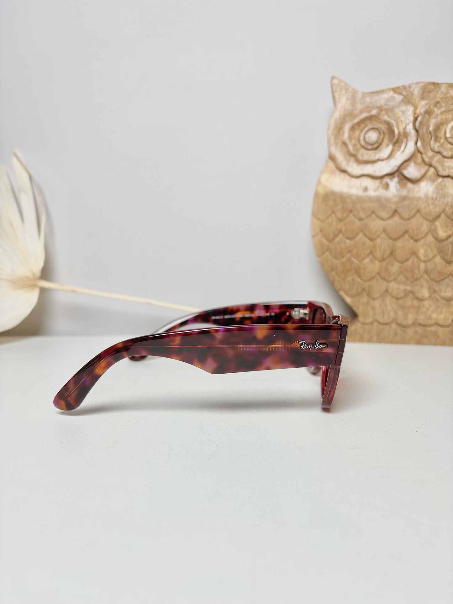 Acetate Ray Ban Red Sunglasses