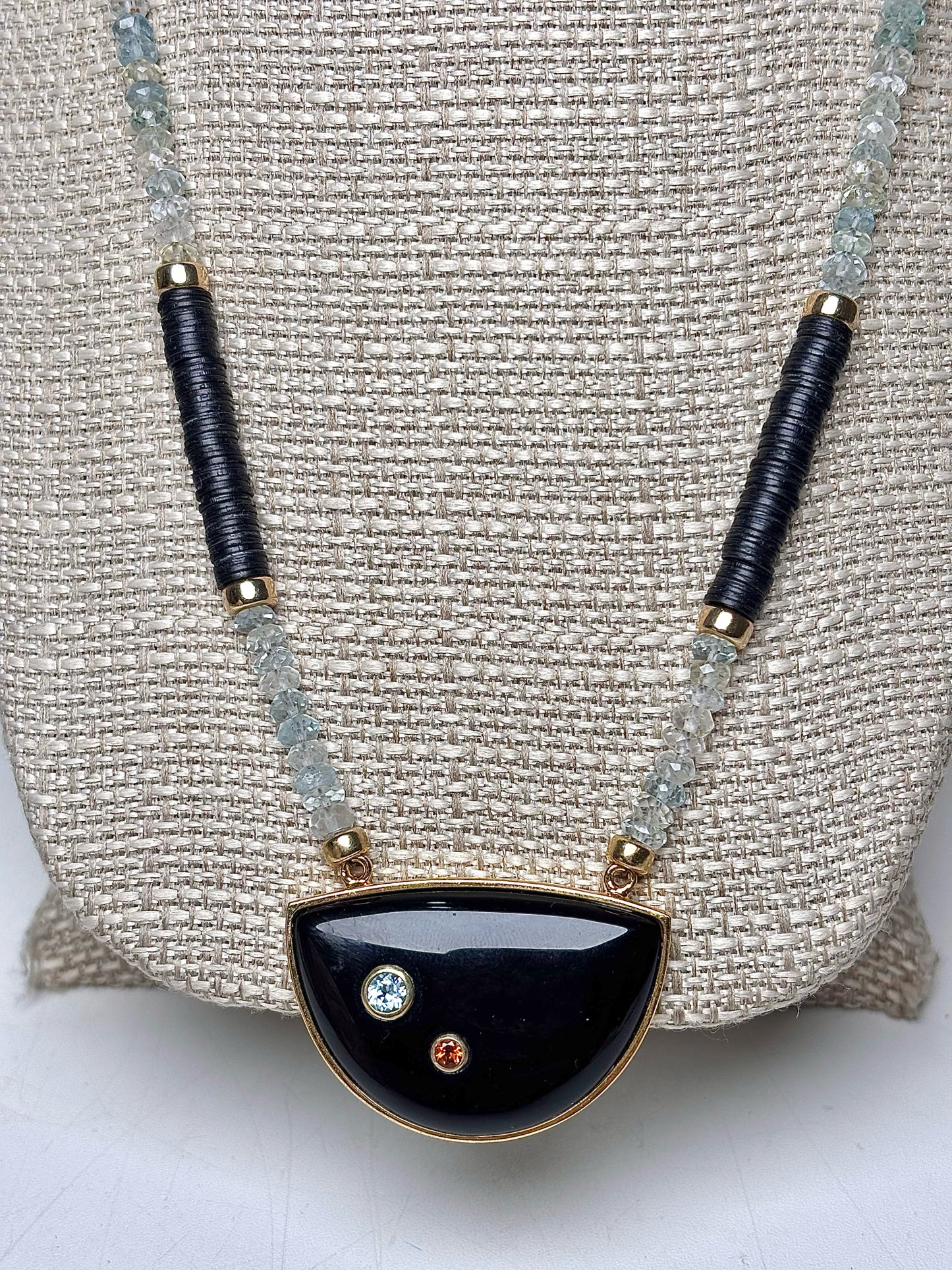 Lizzie Fortunato Multi-stone Salita 18K Gold Plated Necklace