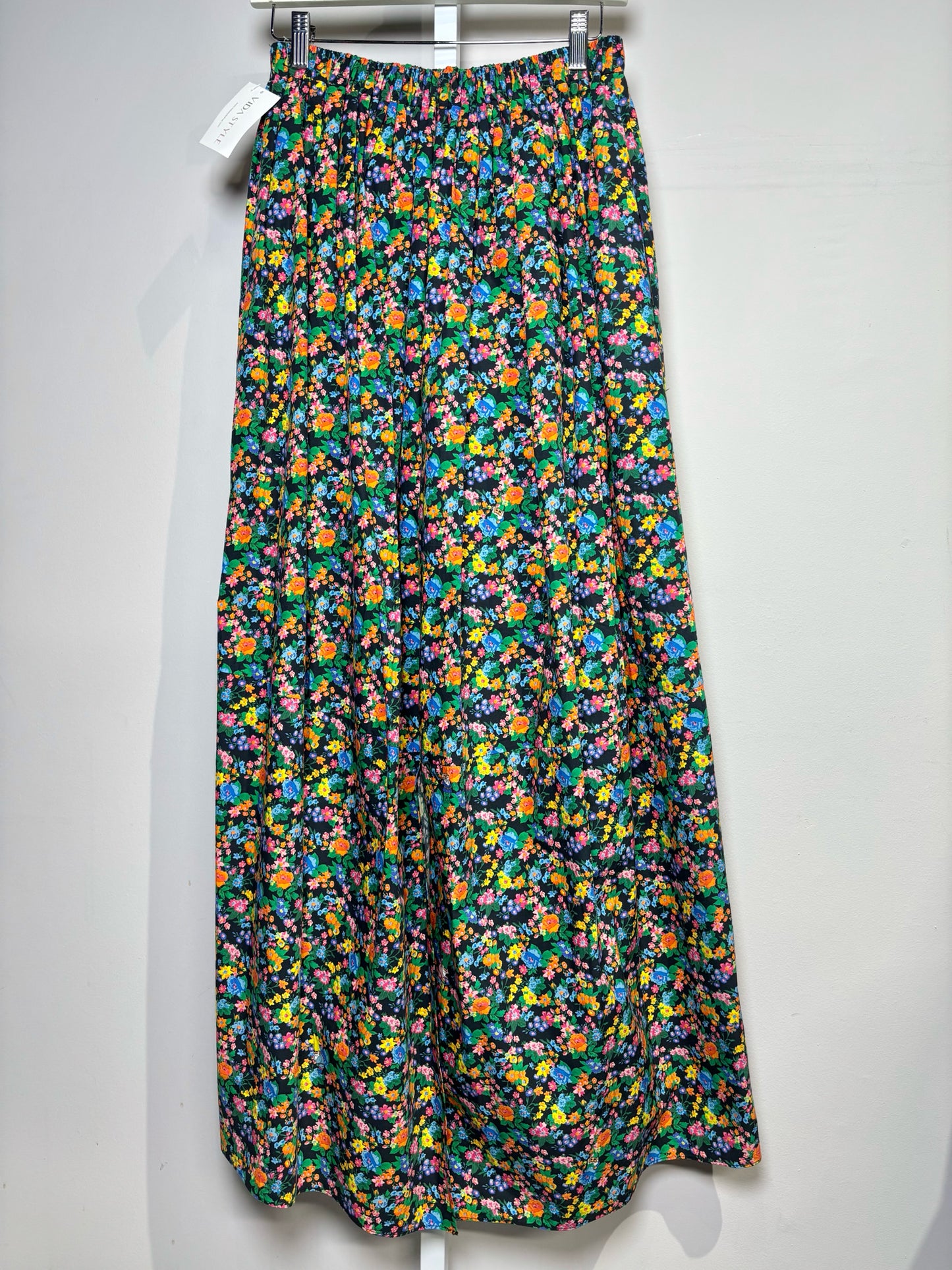 Women Size 2 Tibi Multi-Color Floral Sabine Skirt
