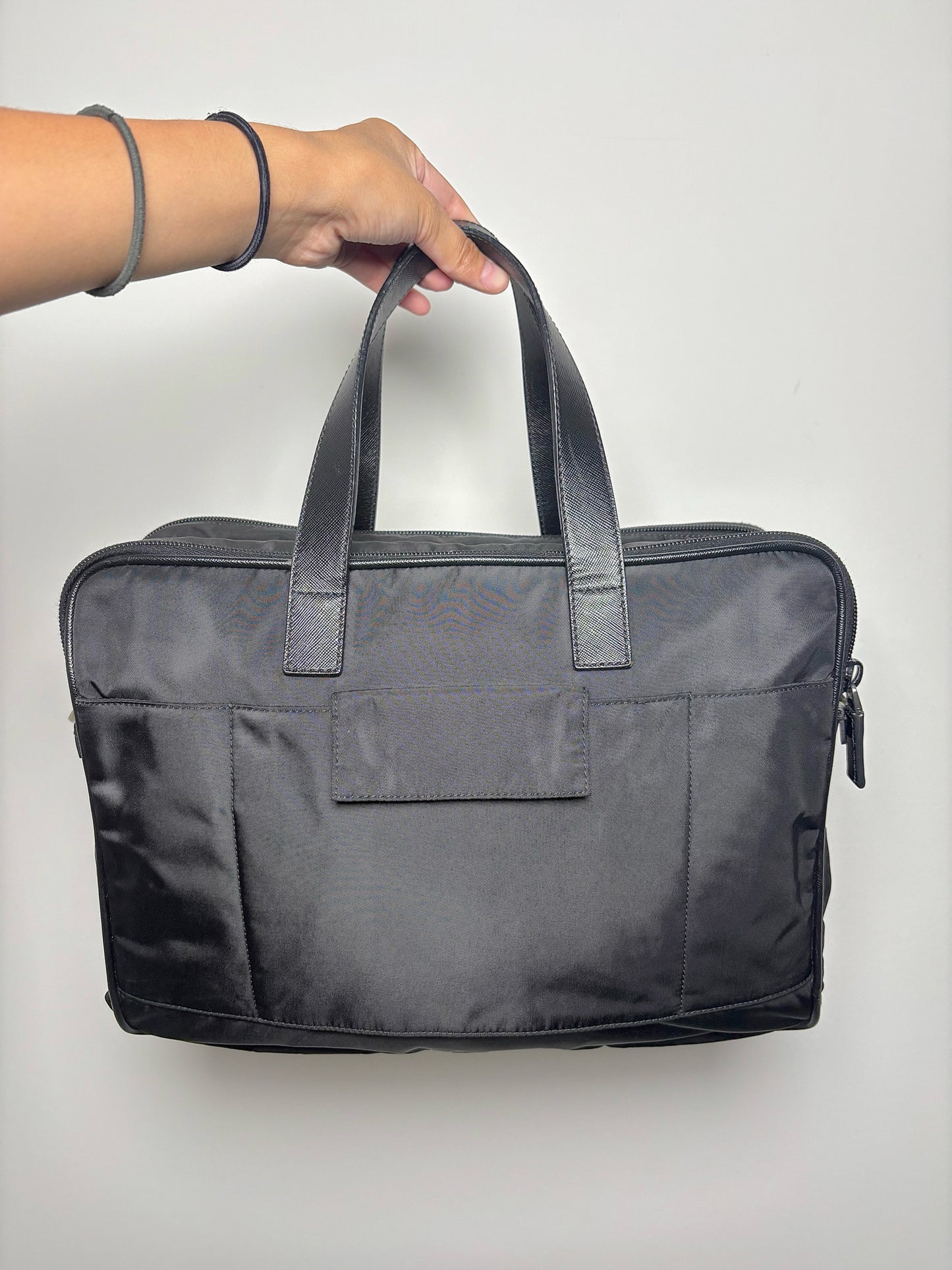 Tessuto Nylon Prada Pre-owned Briefcase