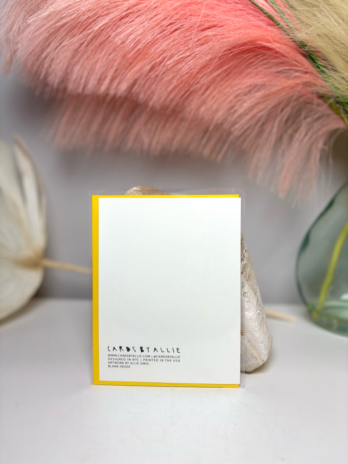 Paper Cards by Allie Greeting Card Bday Toast