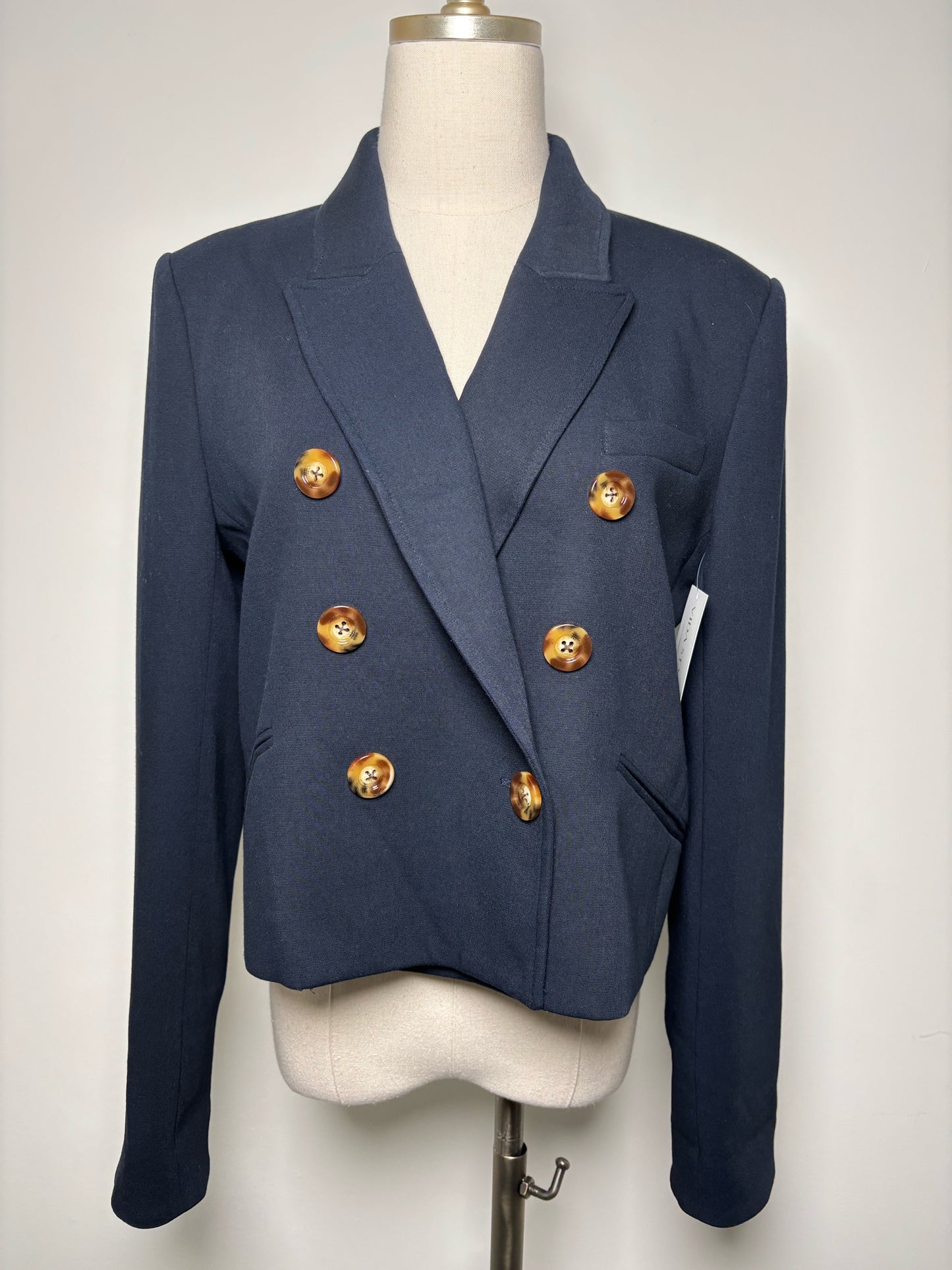 Women Size 10 Veronica Beard Navy Dickey Navis Blazer