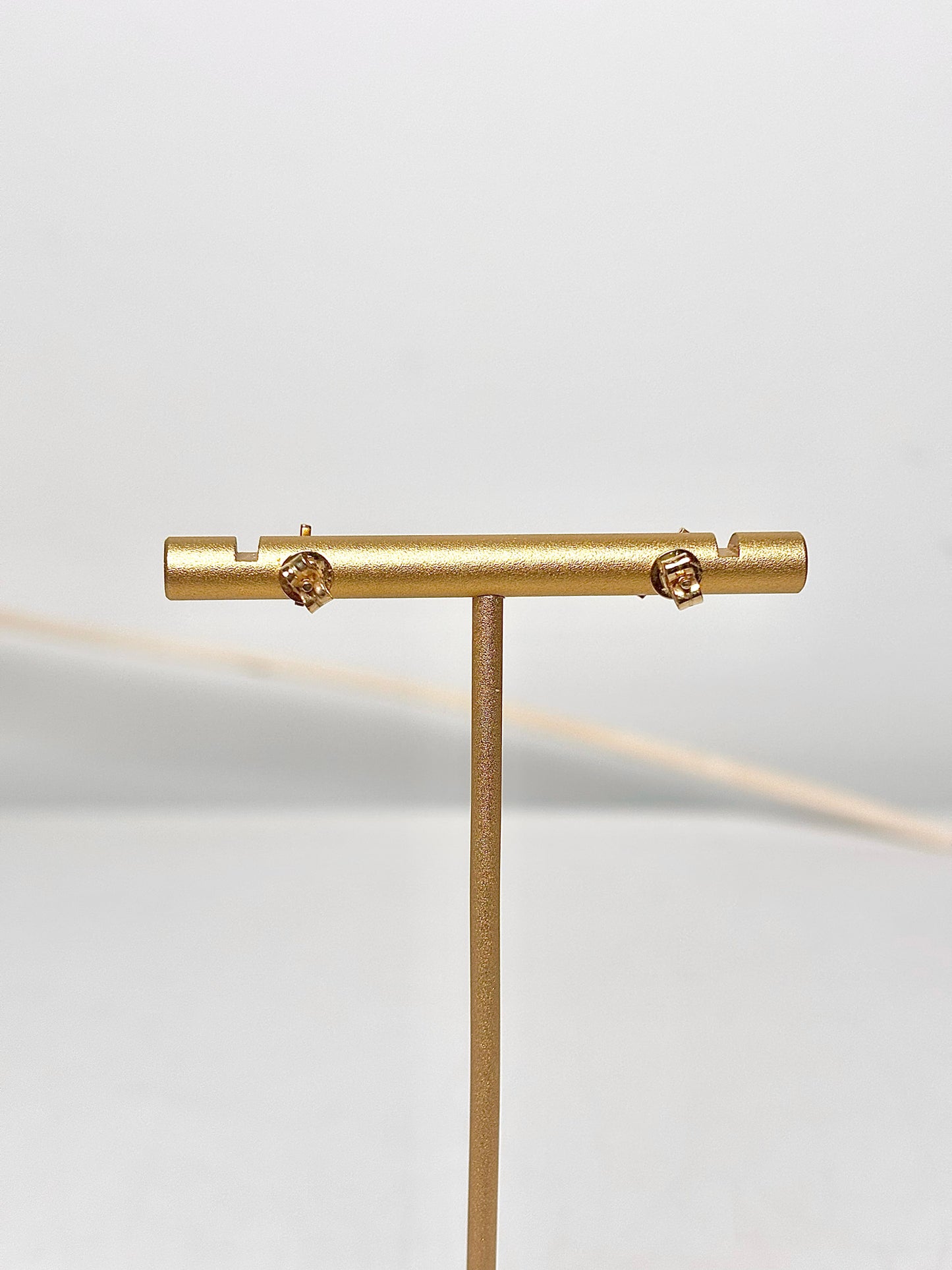 14K Gold Shane Company Pave' Diamonds Earrings
