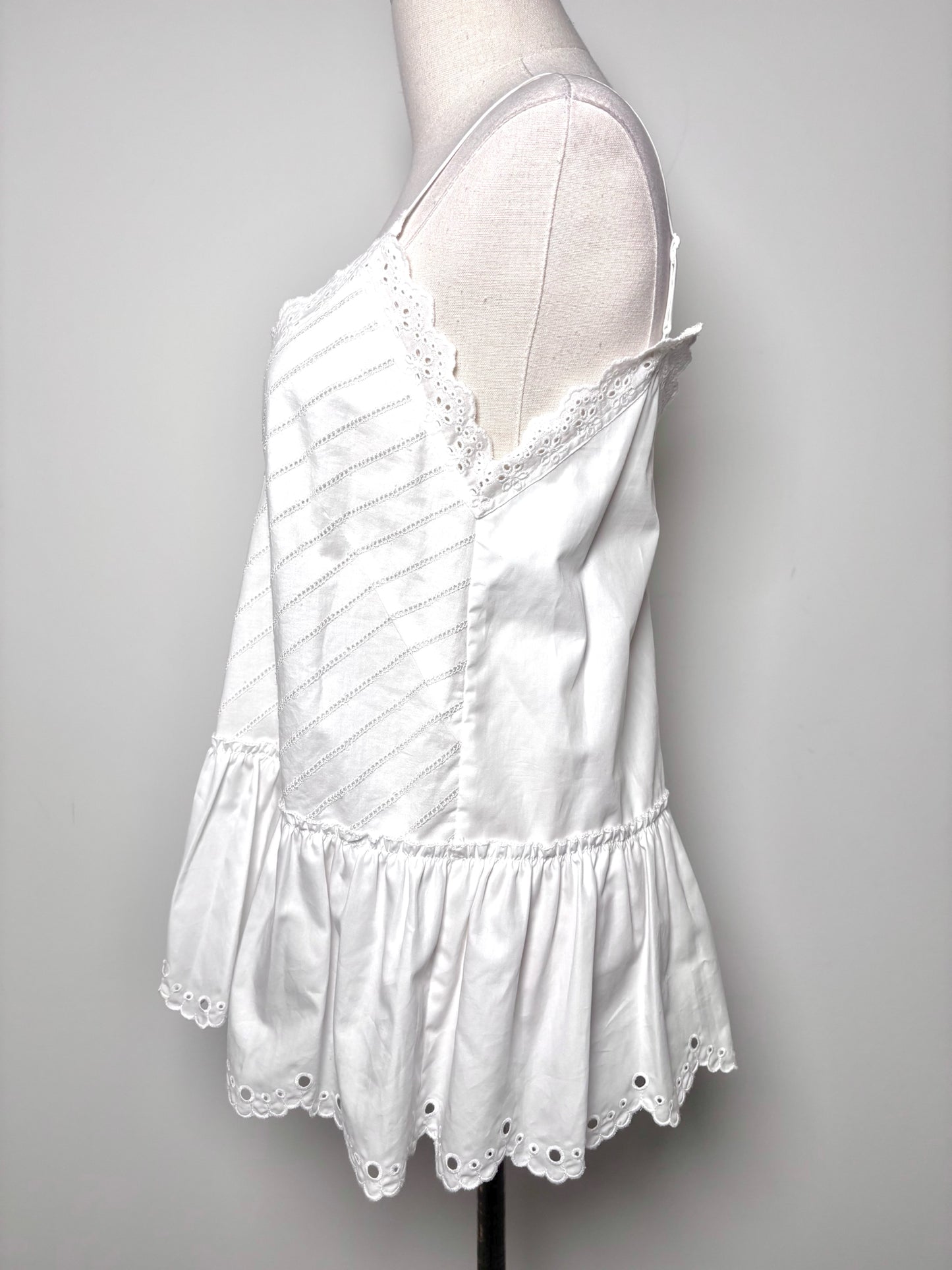 Women Size 38 (2 US) McQ White Solid Top