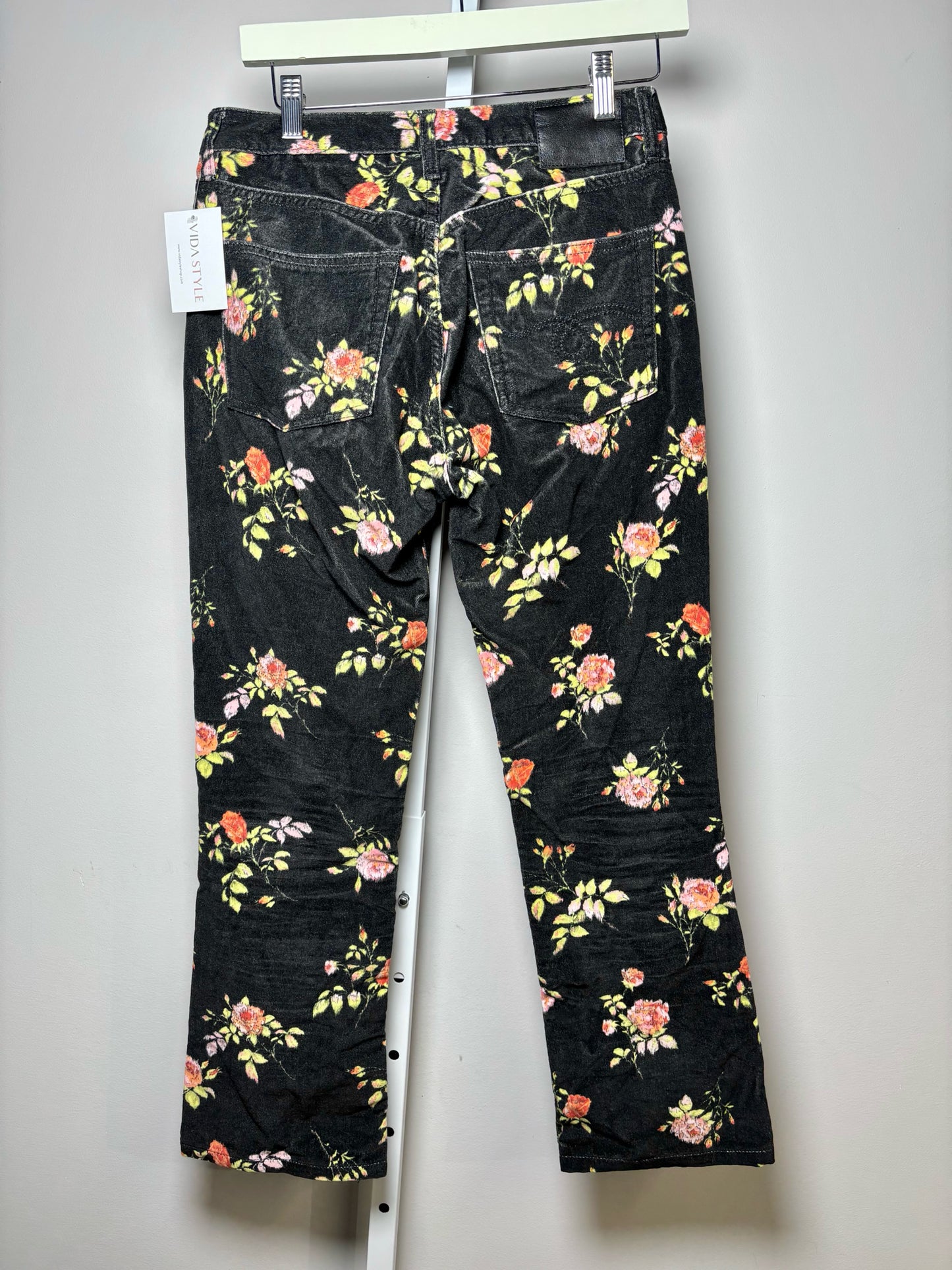 Women Size 26 R13 Roses Pants