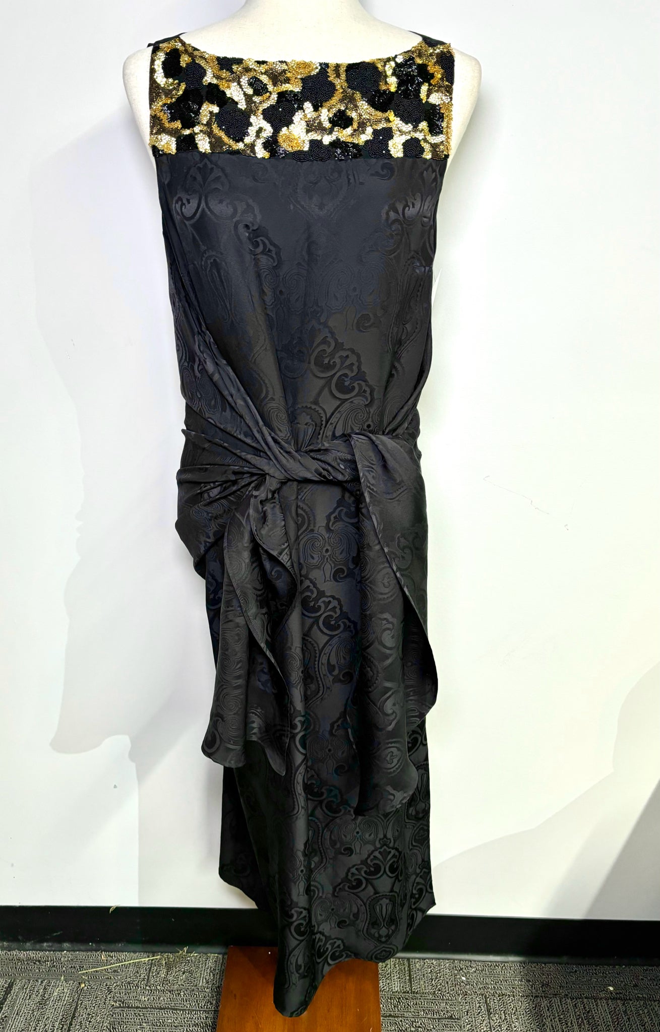 Women Size 42 Etro Black Silk Dress
