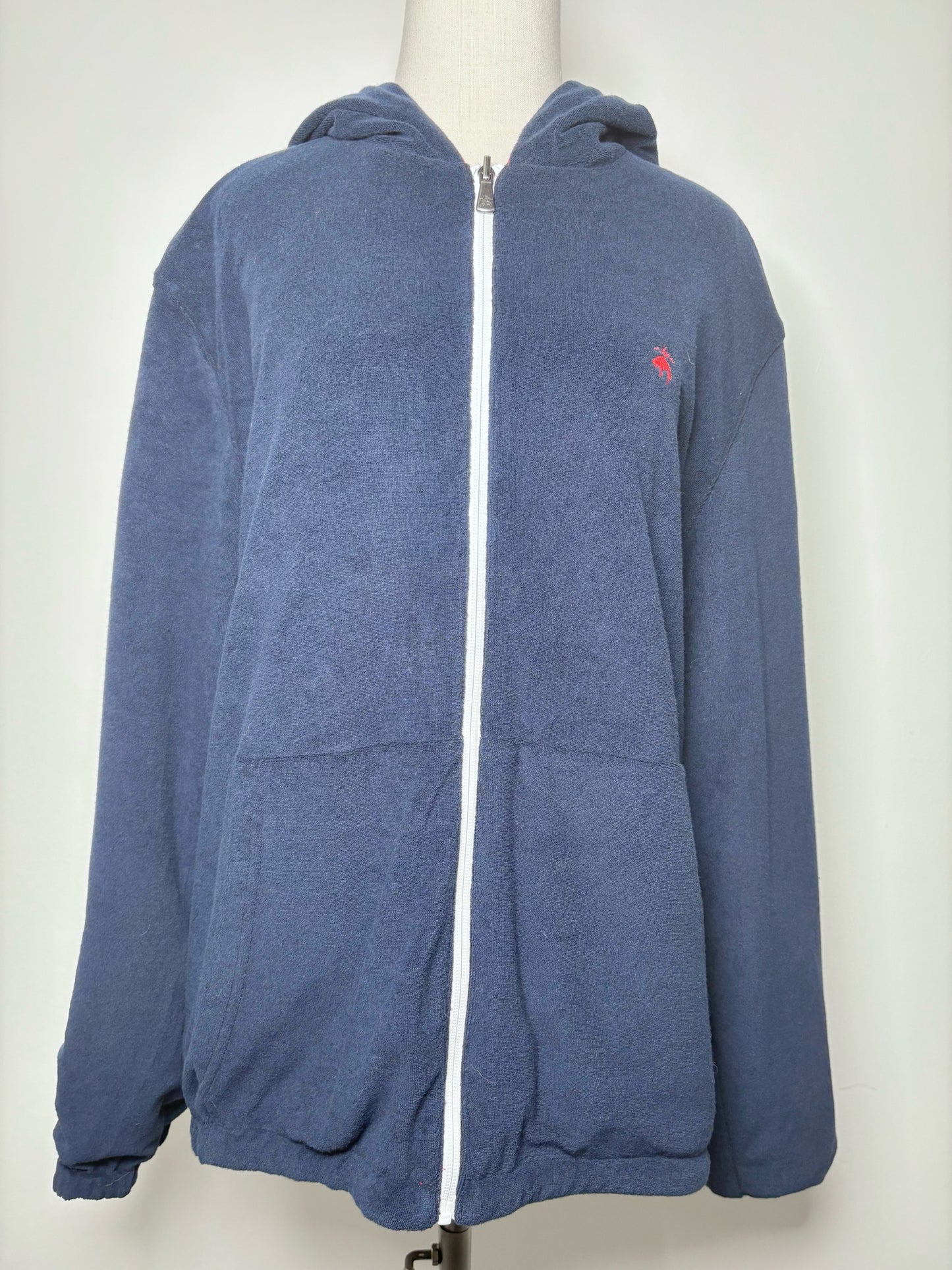Brooks Brothers Red, white Polyester Stripe Men's L Jacket