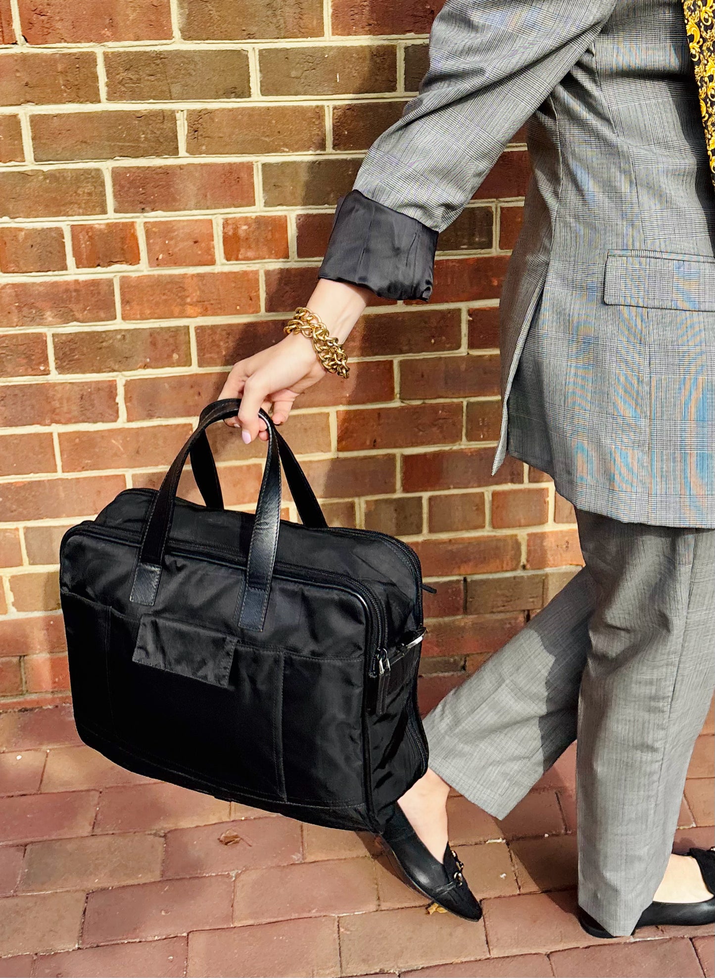 Tessuto Nylon Prada Pre-owned Briefcase