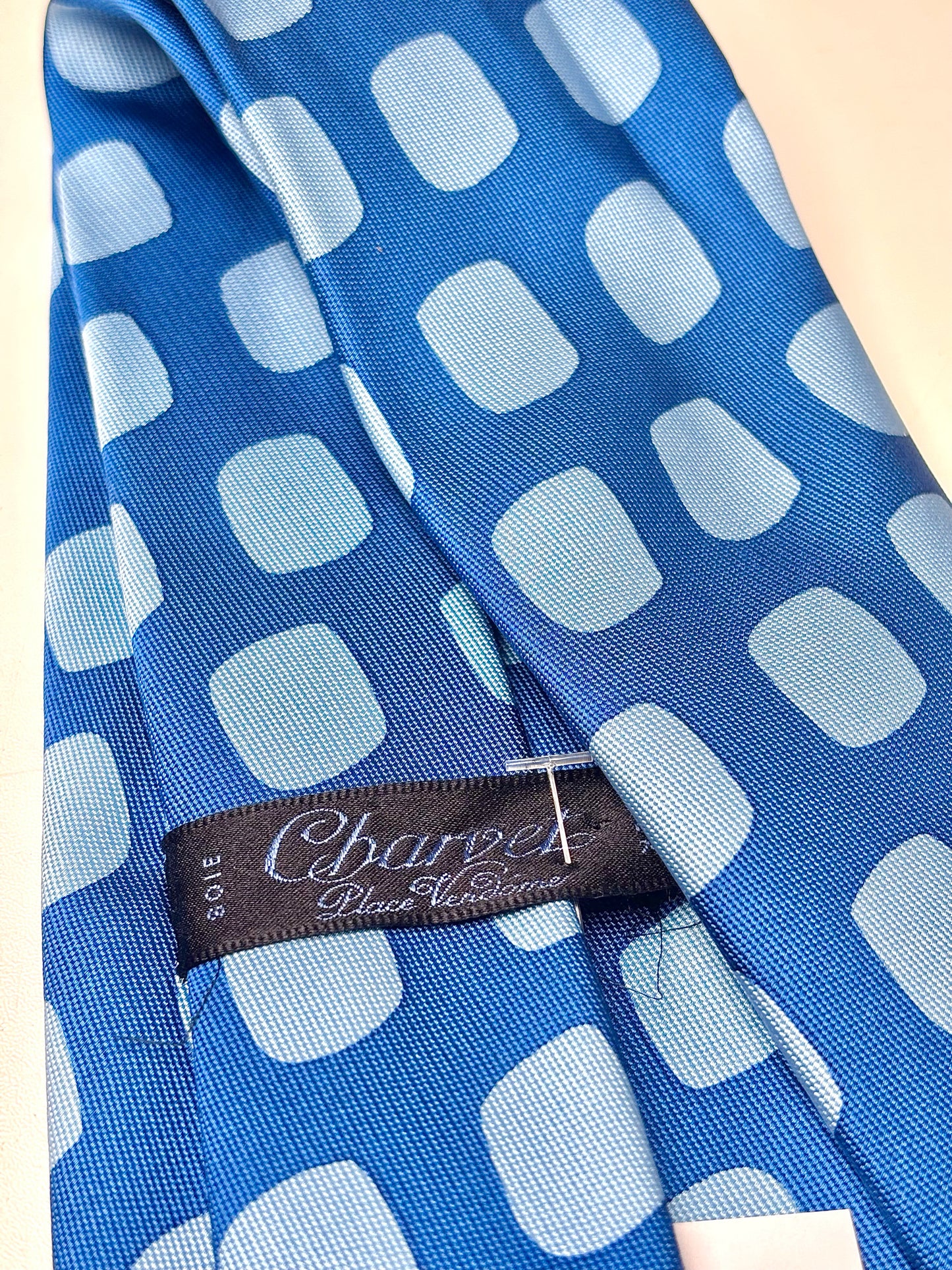 Charvet Blue Silk Dot Men's Tie