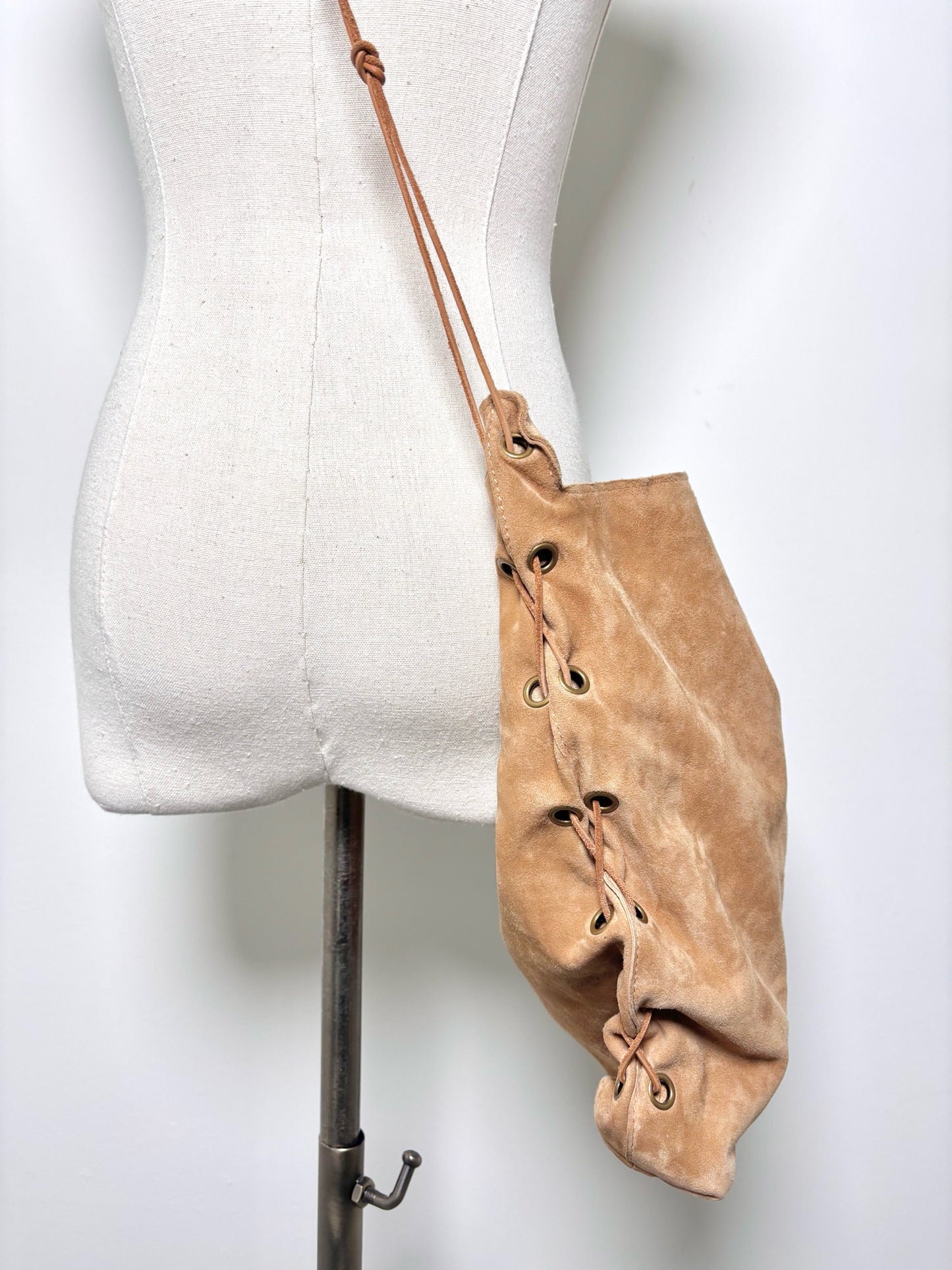Zimmermann Solid Suede Camel Suede Purse