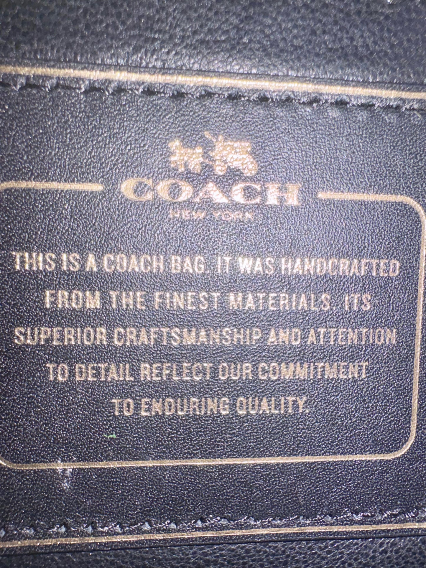 Women's Coach 2016 Page Shoulder Leather Pre-owned Black Bag