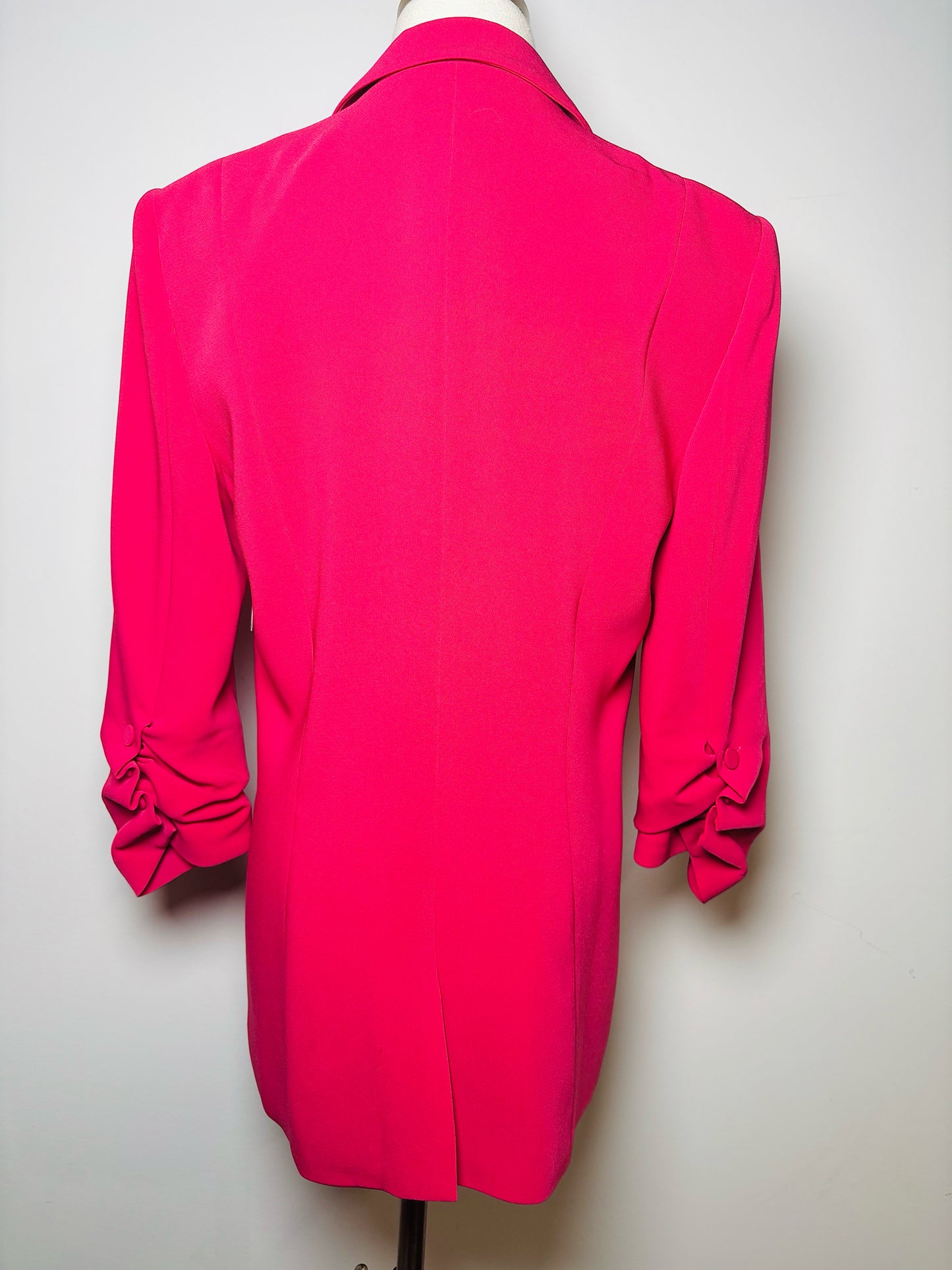 Women Size 8 Cinq a Sept Pink Solid Blazer