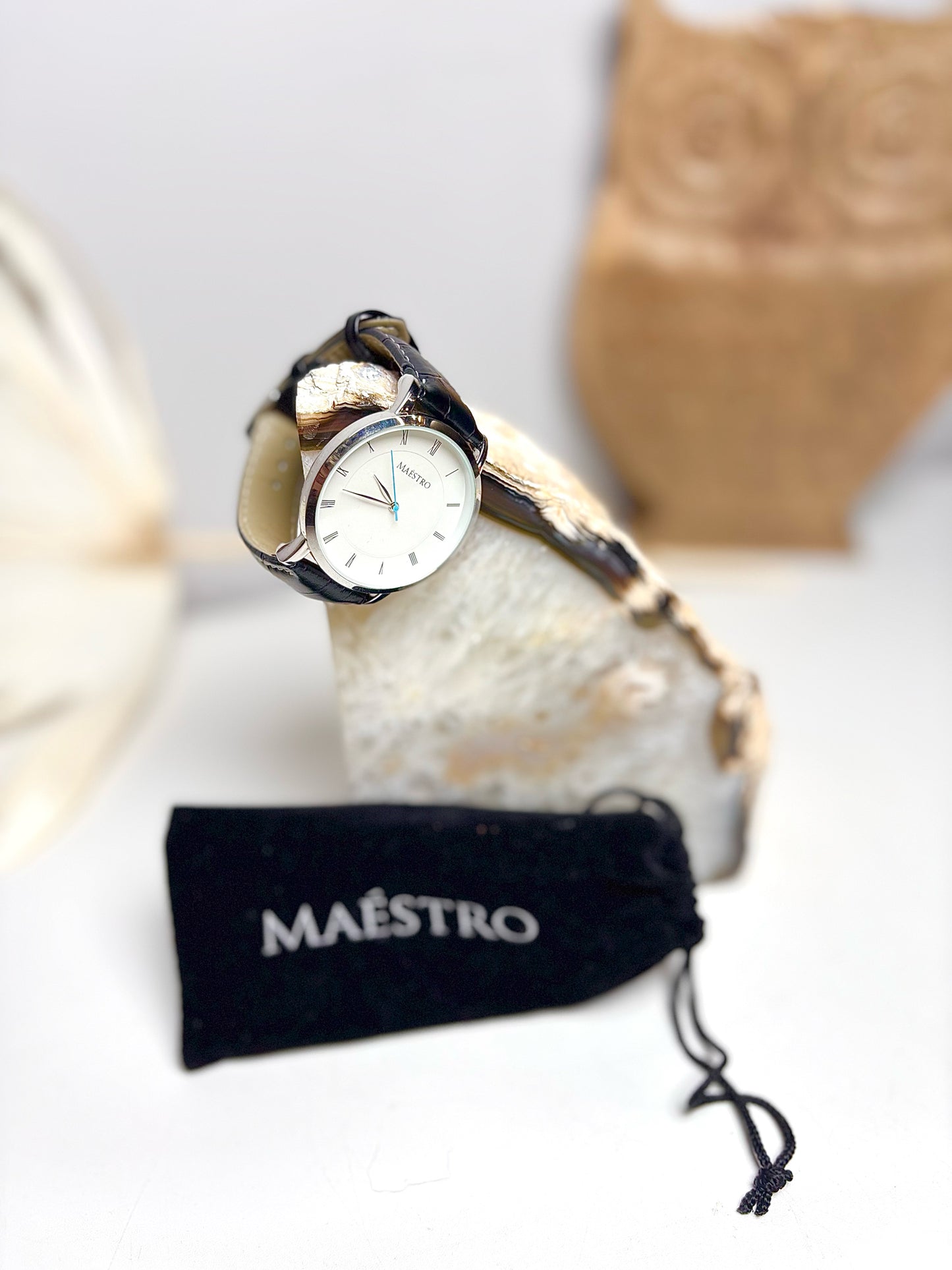 Leather Maestro Watch