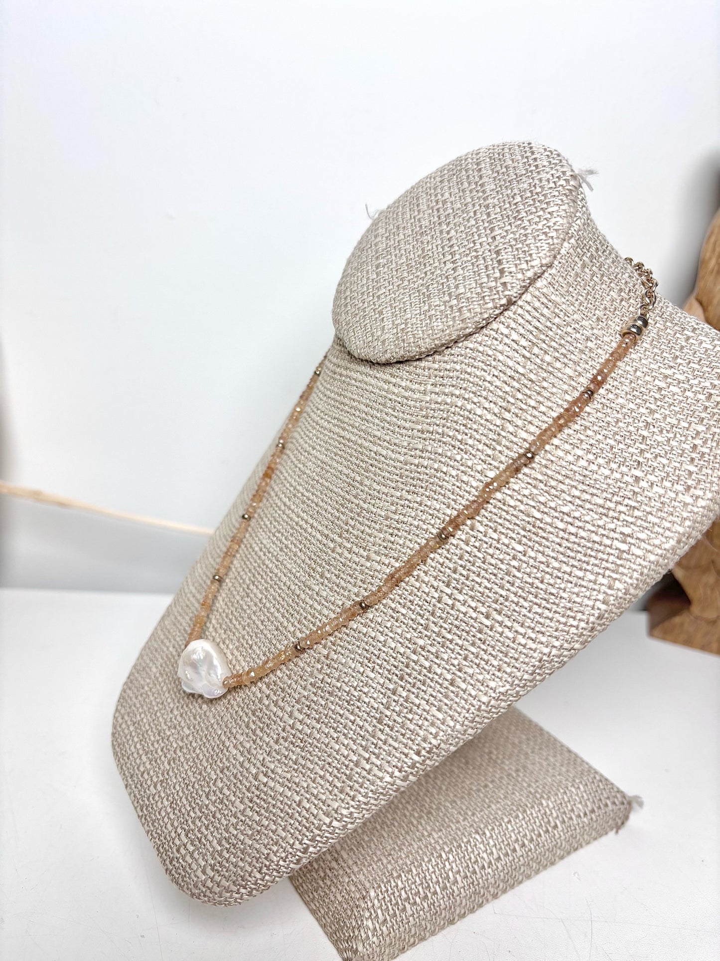 Lizzie Fortunato Freshwater Pearl Sterling Silver Necklace