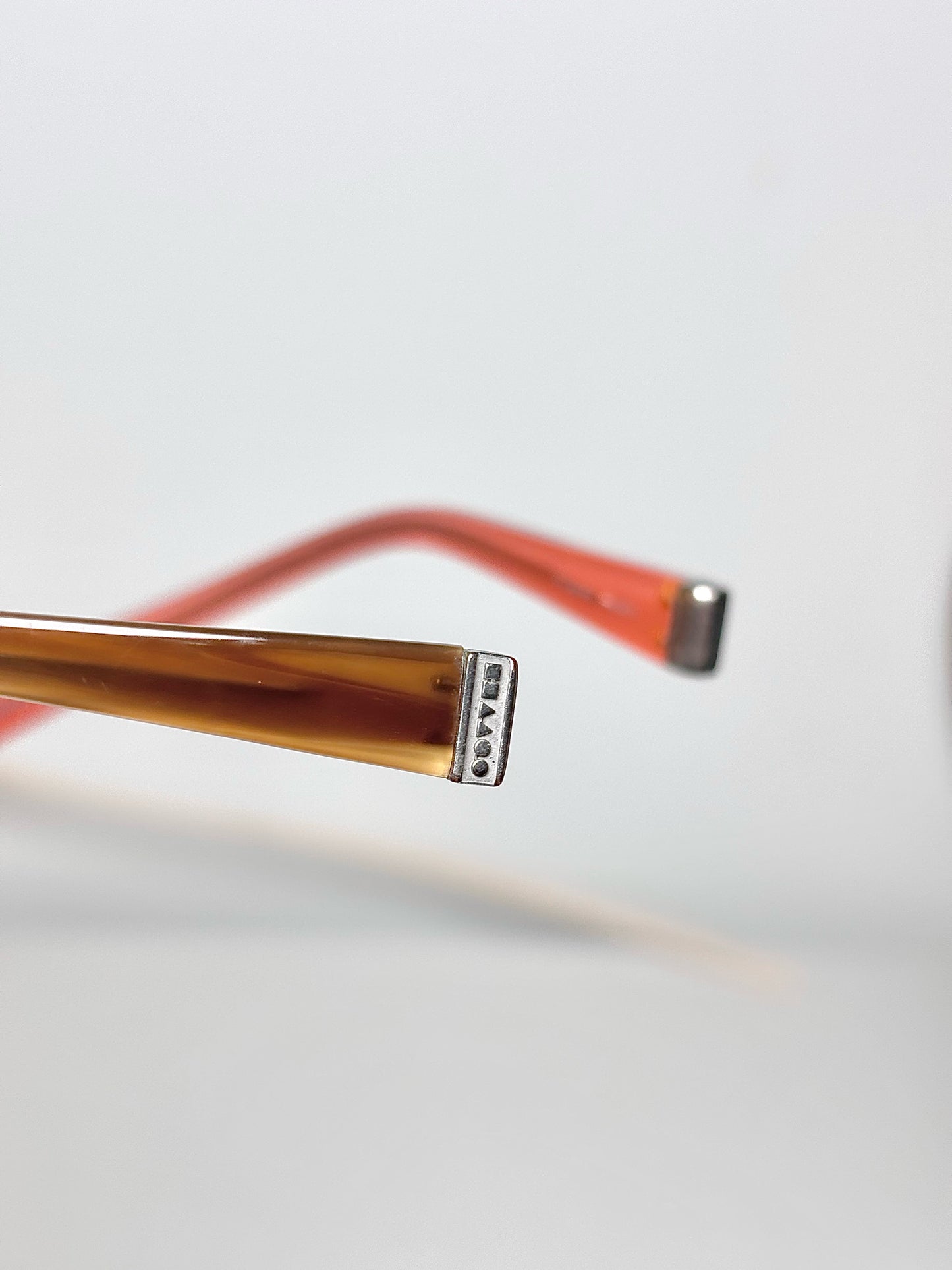 Acetate Oliver Peoples Pre-owned Pink and Brown Sunglasses