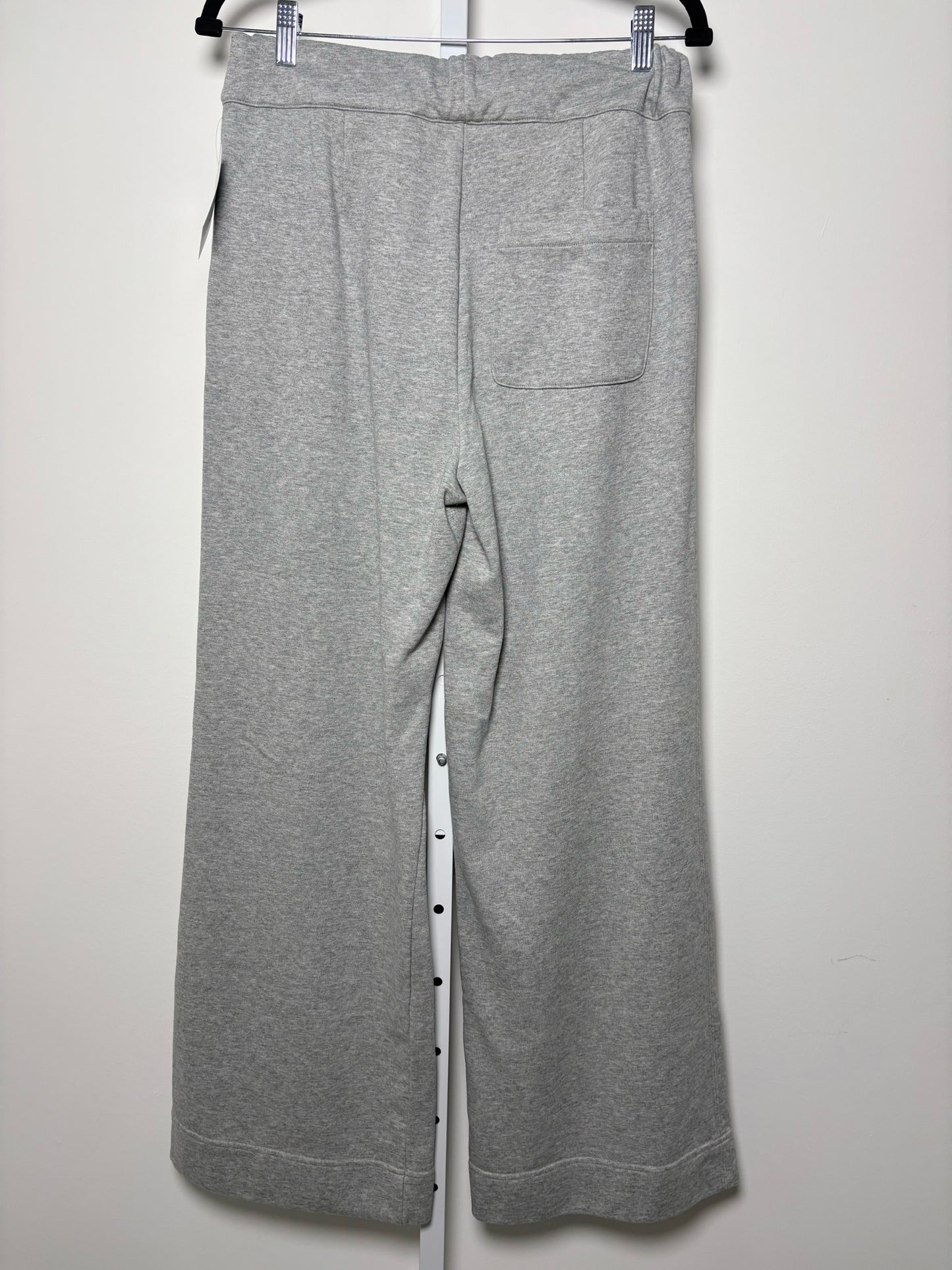 Women Size M Veronica Beard Light Gray Wide Leg Sweatpants