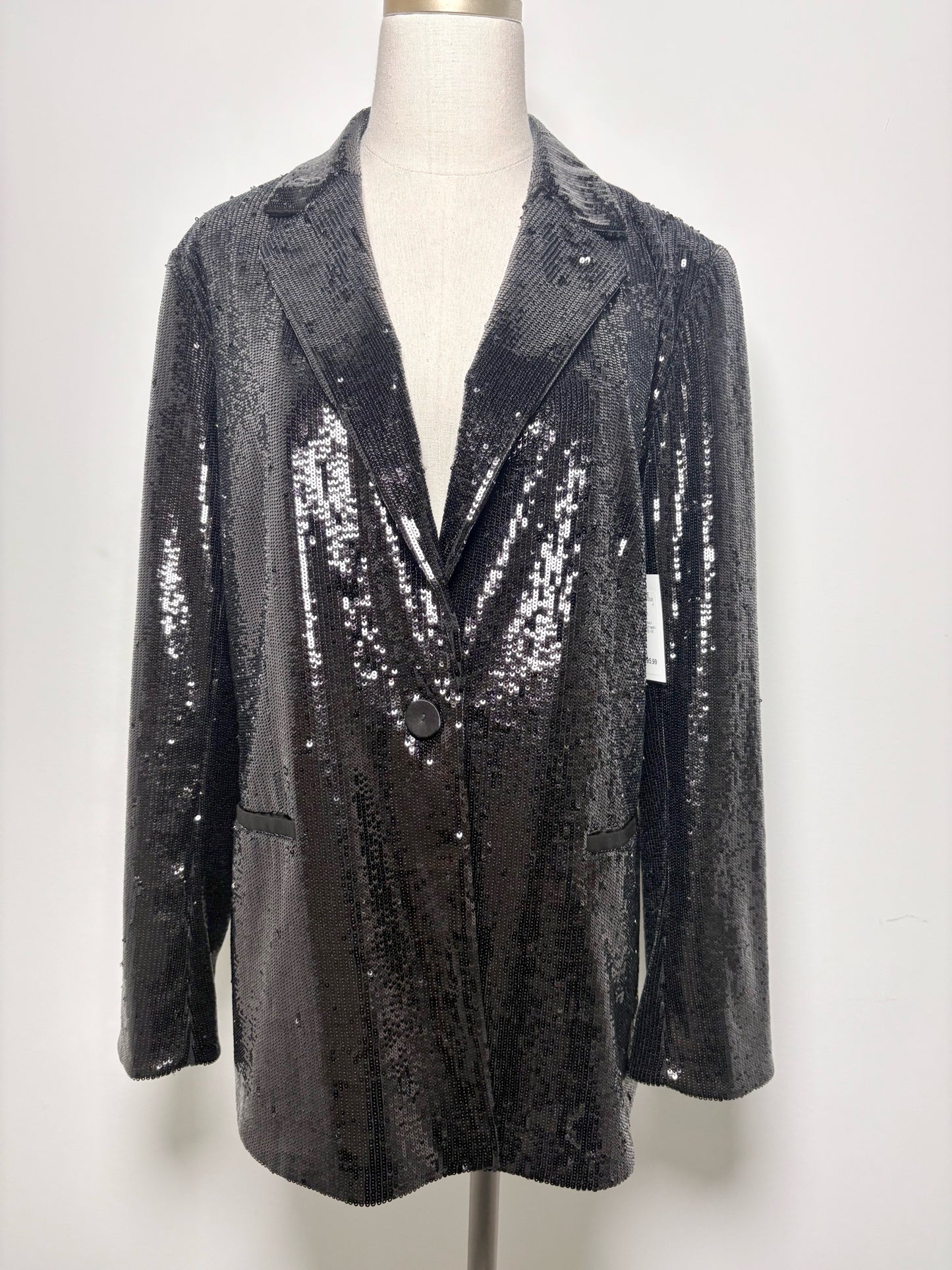 Women Size 14 Lafayette 148 Black Pre-owned Blazer