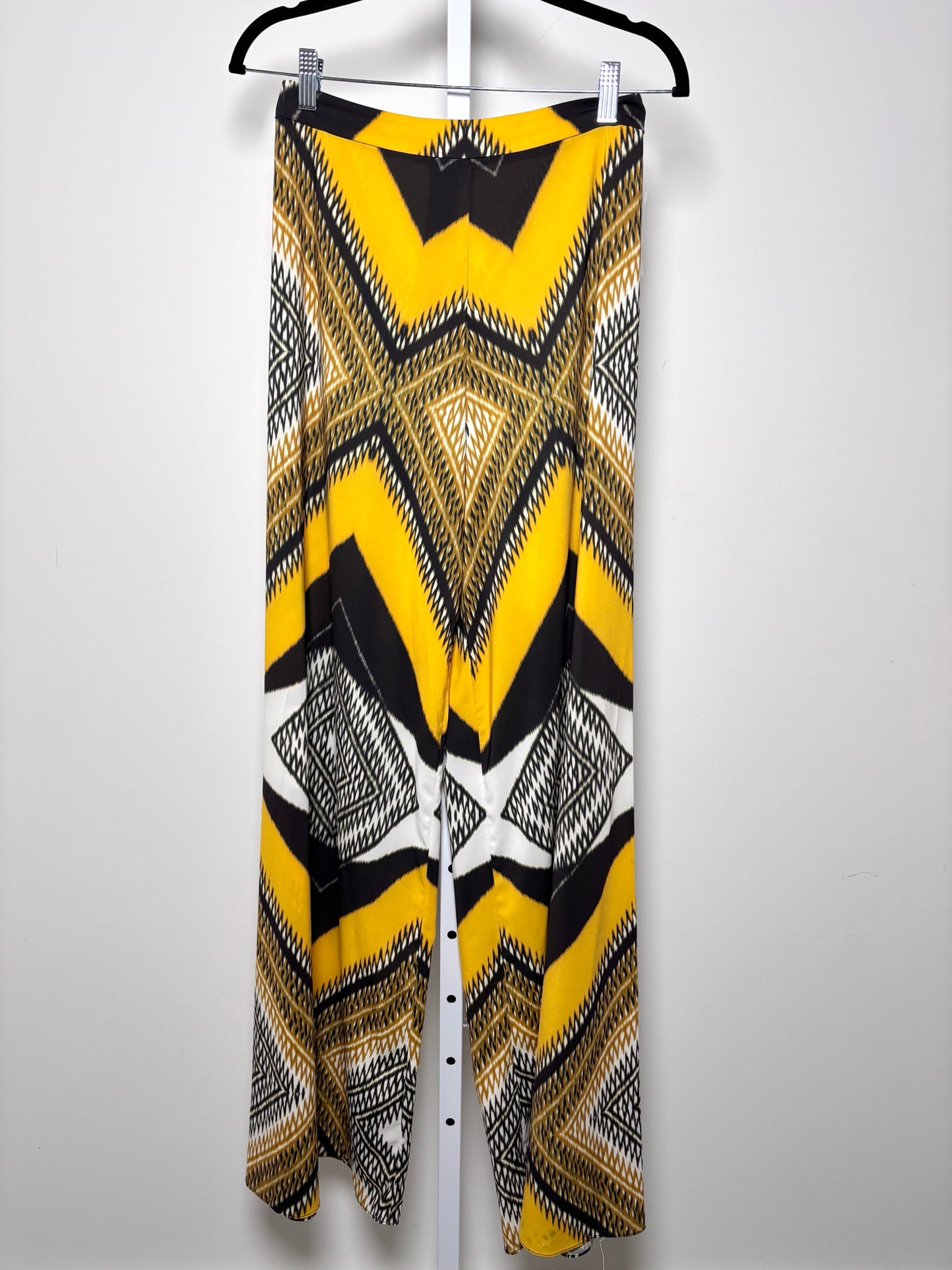 Women Size 2 Alice + Olivia Multi-Color Geometric Polyester Pants