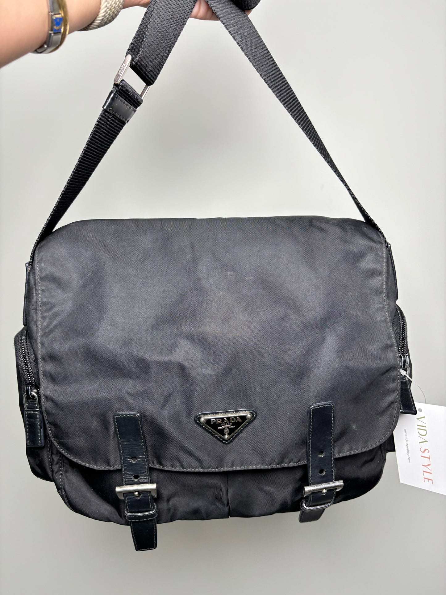 Nylon Prada Tessuto Pre-owned Black Purse