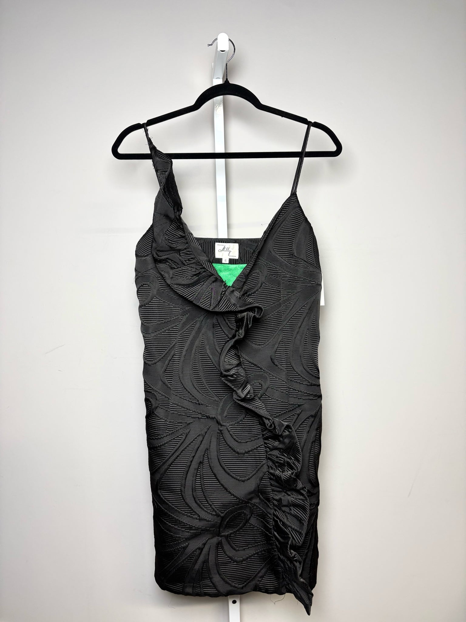 Women Size 6 Milly Black Jacquard Pre-owned Dress – VIDA STYLE SHOP