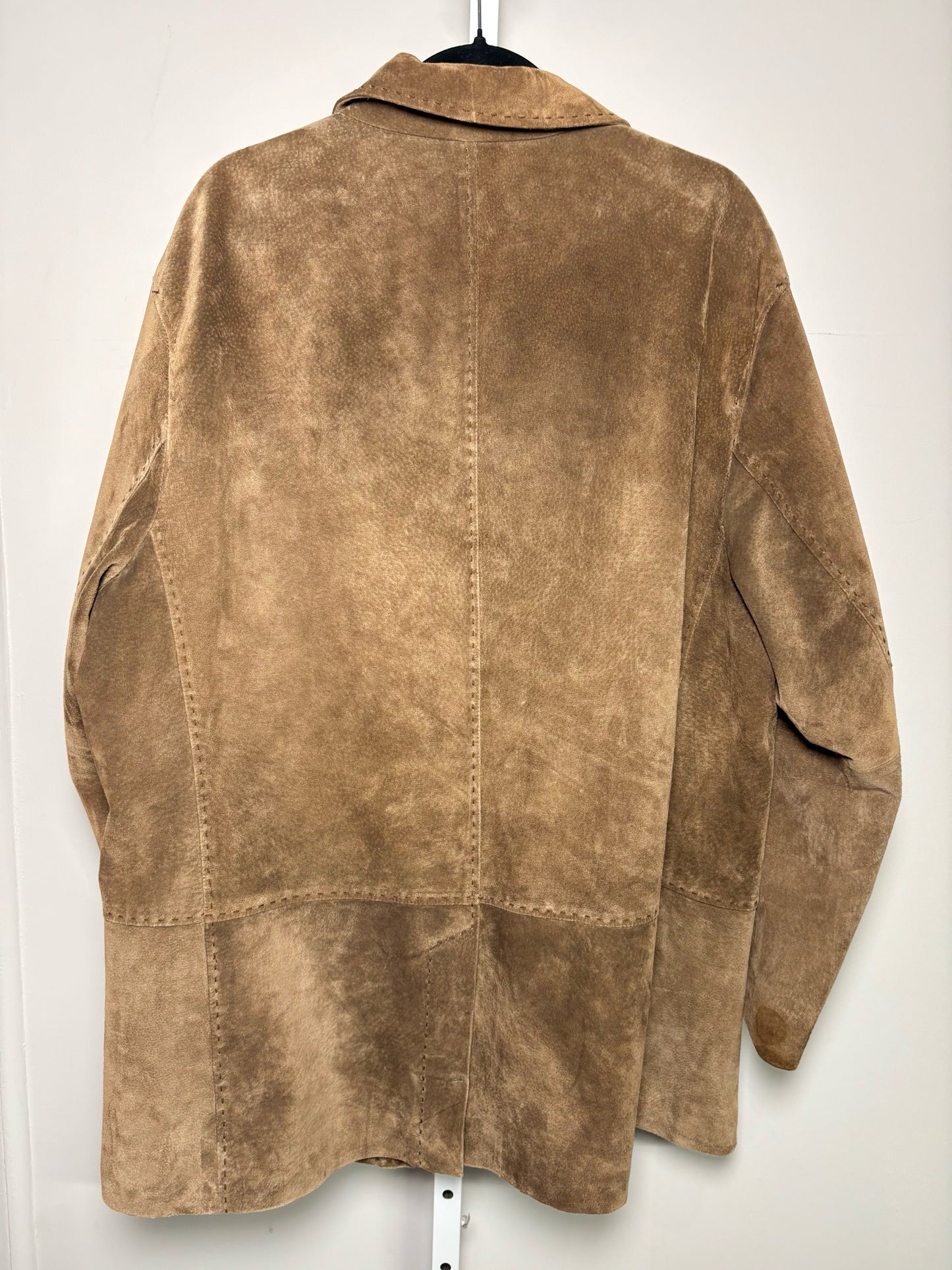 The Territory Ahead Brown Suede Solid Men's 48 (XL) Jacket