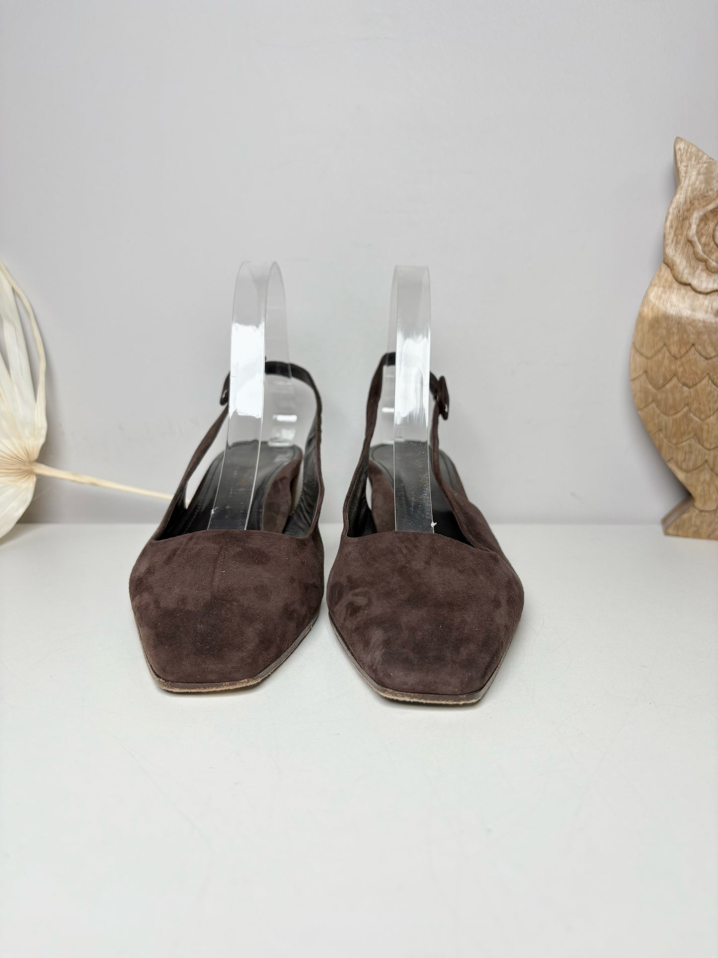 W Shoe Size 39 Marion Parke Suede Heels
