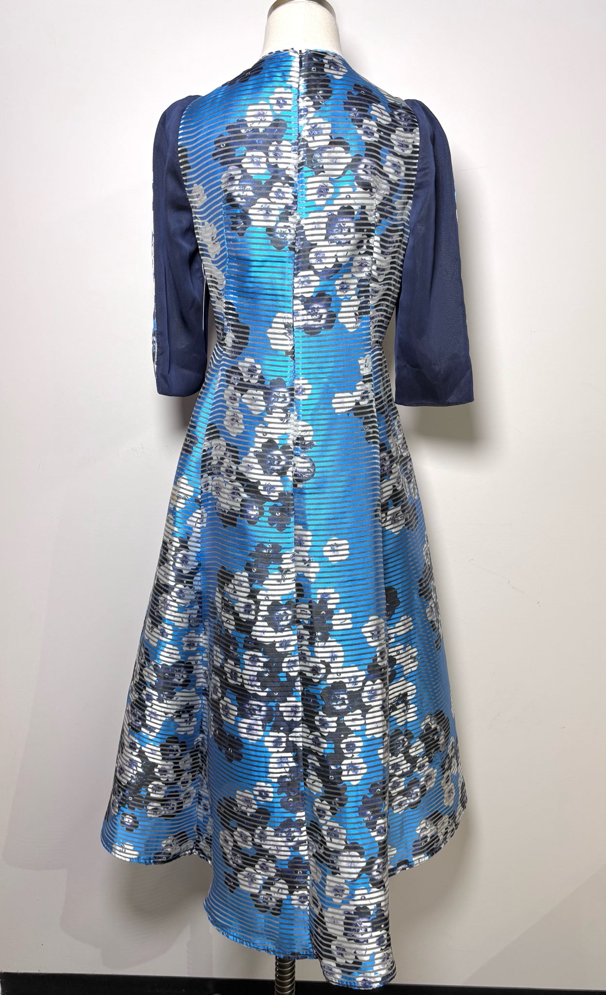 Women Size 8 L.K. Bennett Blue Floral Dress