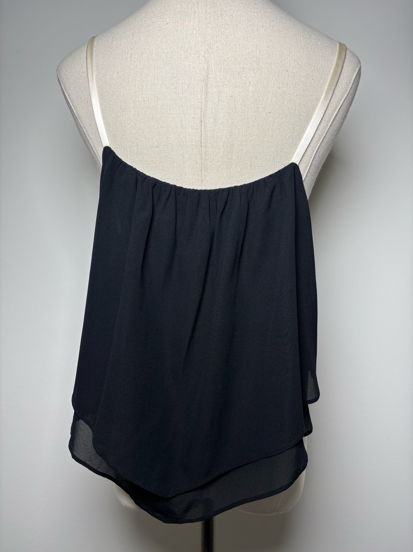 Women Size L Alice + Olivia Black Solid Camisole
