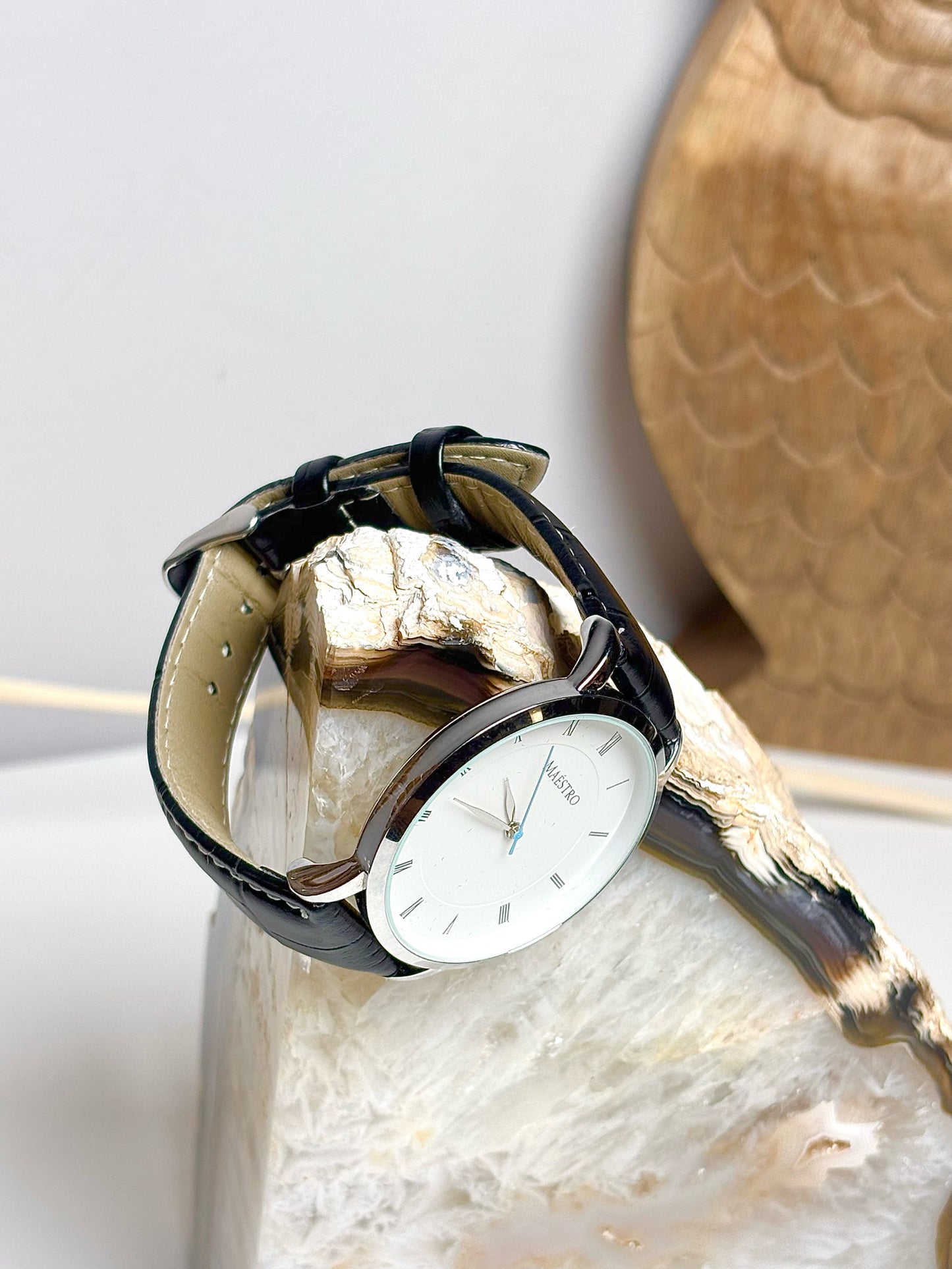 Leather Maestro Watch