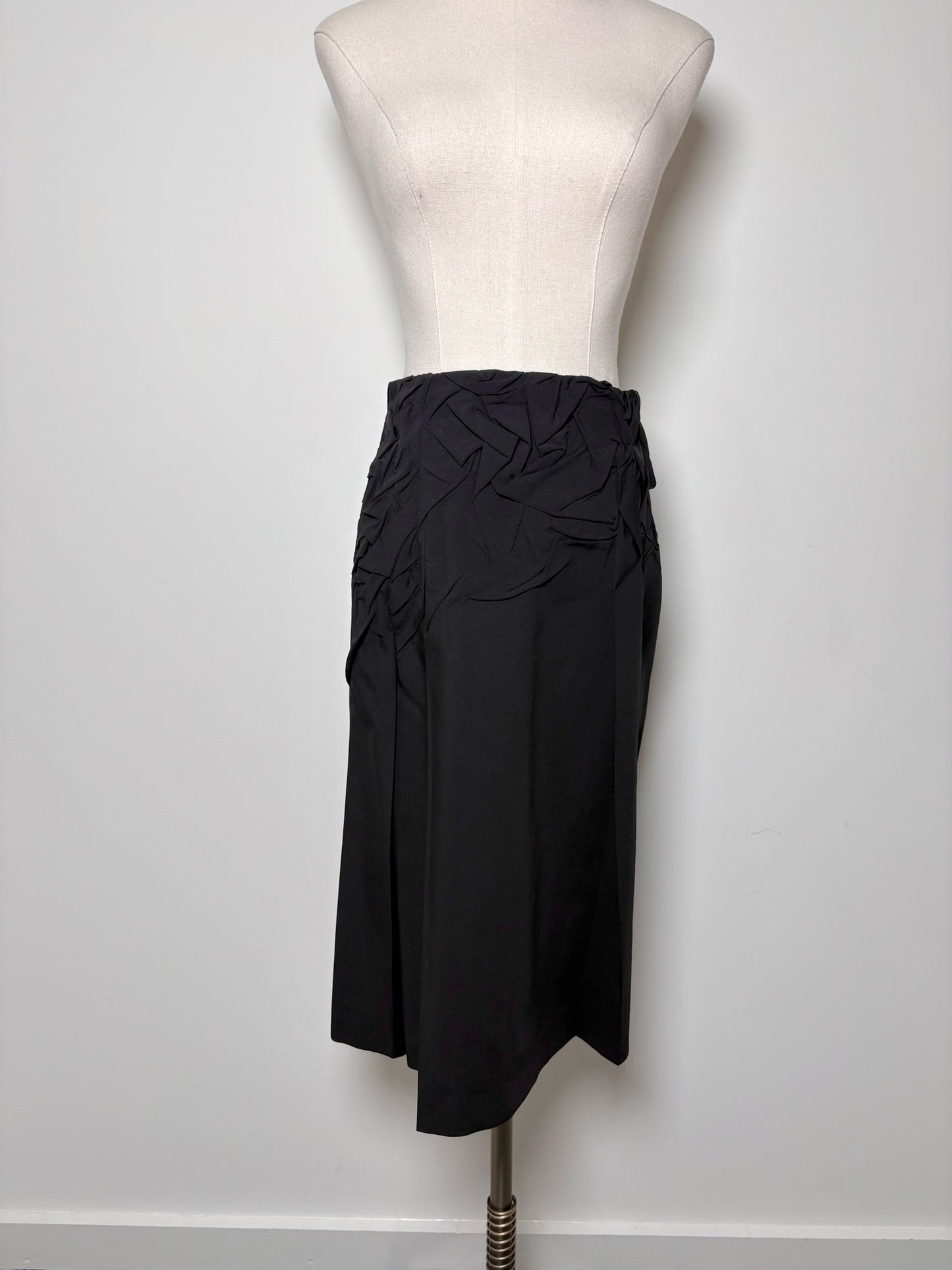 Women Size 36 (4) Jil Sander Black Skirt