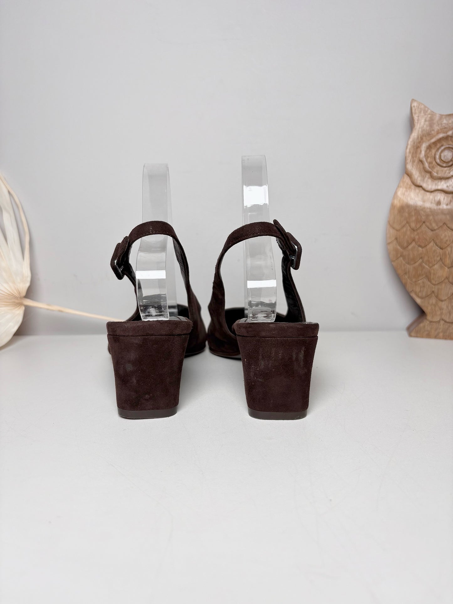 W Shoe Size 39 Marion Parke Suede Heels