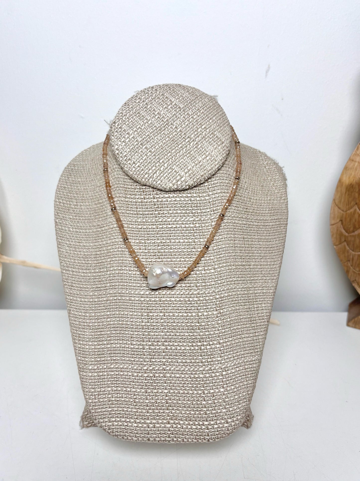 Lizzie Fortunato Freshwater Pearl Sterling Silver Necklace