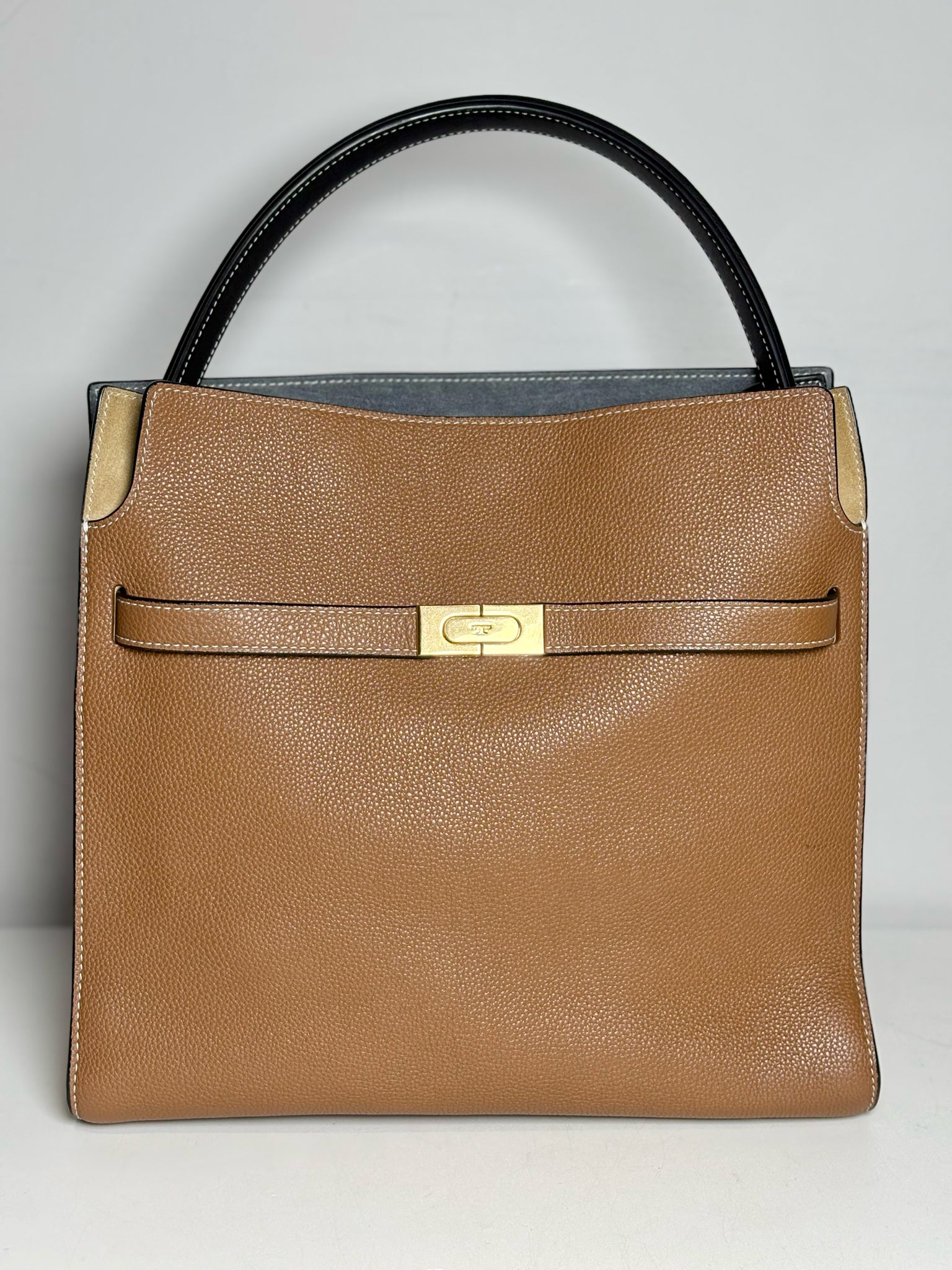 Women's Tory Burch Lee Radziwill Double Bag Large Leather Pre