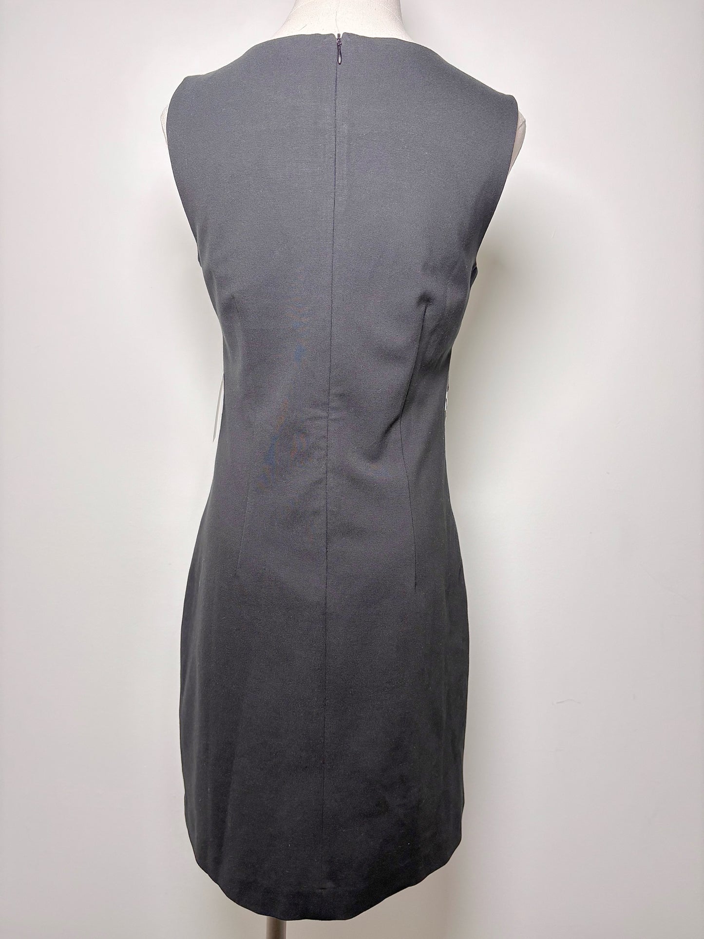 Women Size 4 Desigual Blue Print Cotton Blend NWT Dress