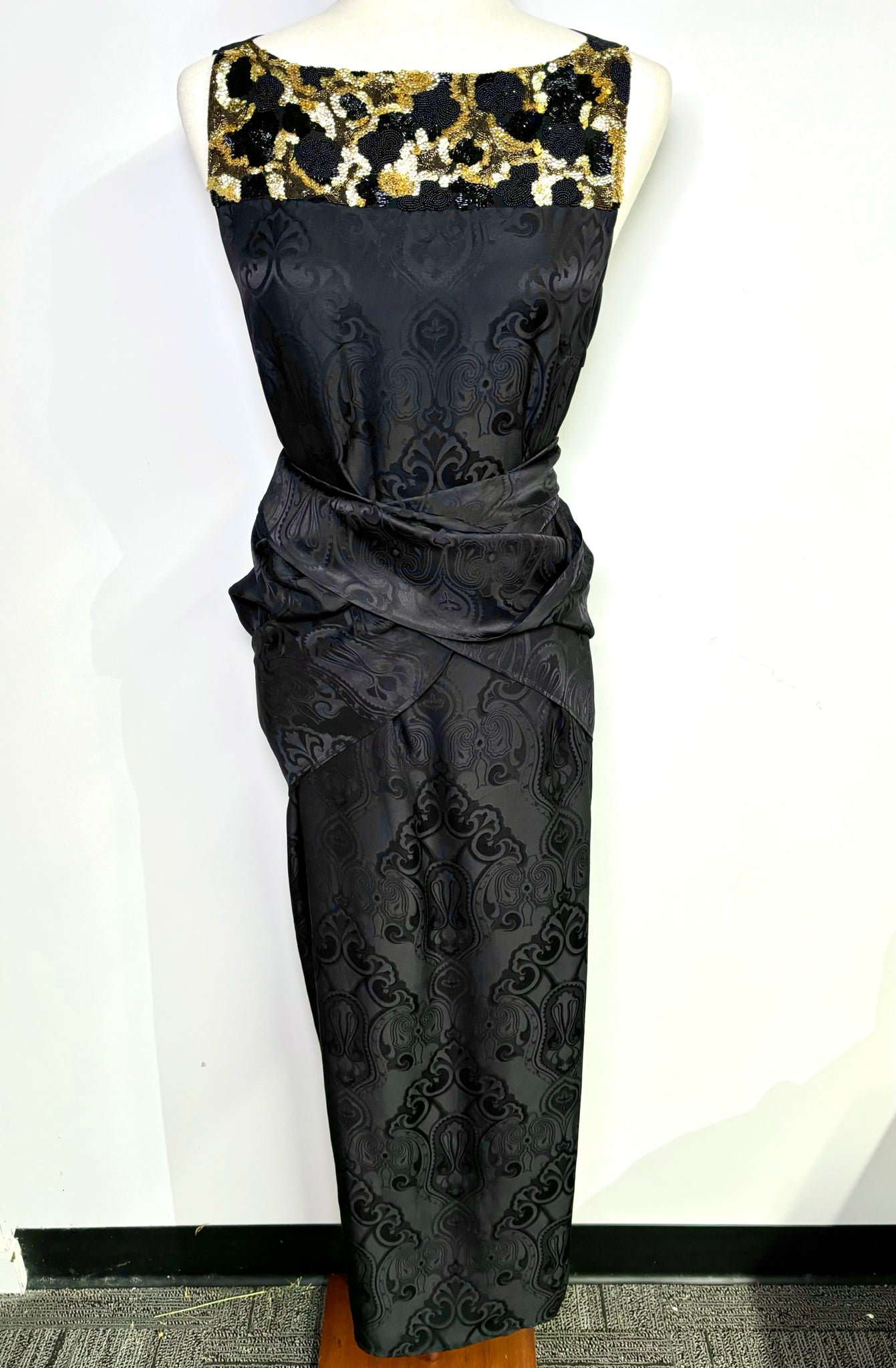 Women Size 42 Etro Black Silk Dress